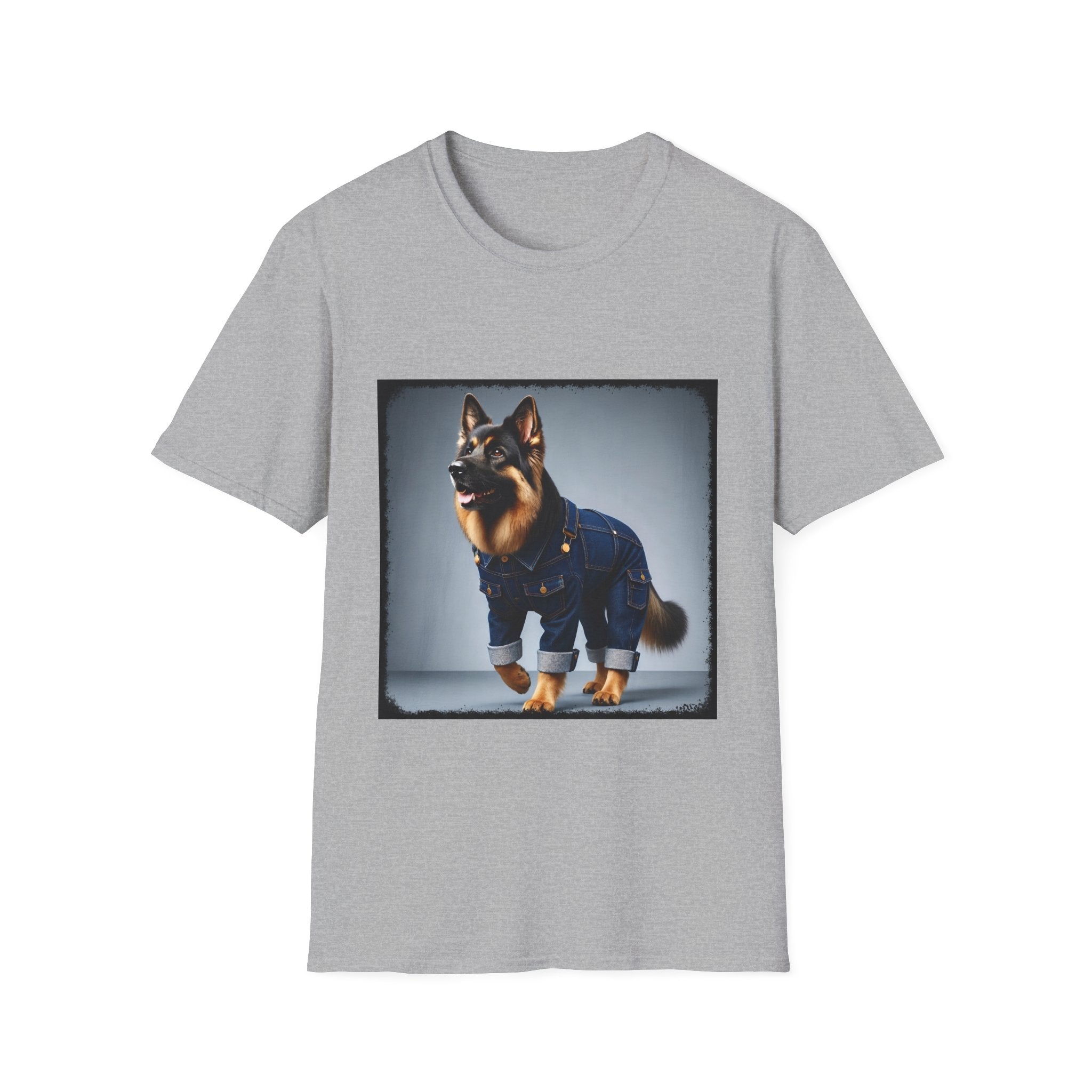 German Shepherd Shirt | Denim Dream Dog Lover Tee