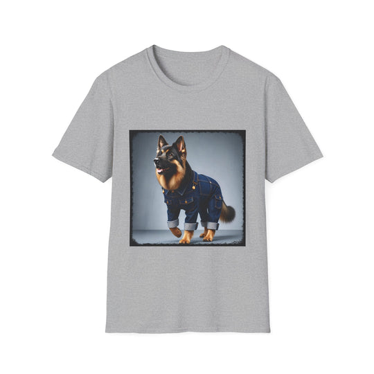 German Shepherd Shirt | Denim Dream Dog Lover Tee