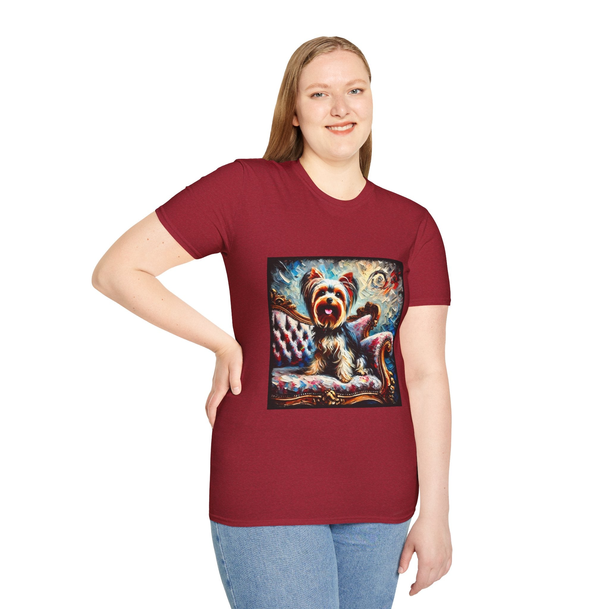 Yorkshire Terrier Happy Classic | Unisex Dog T-Shirt