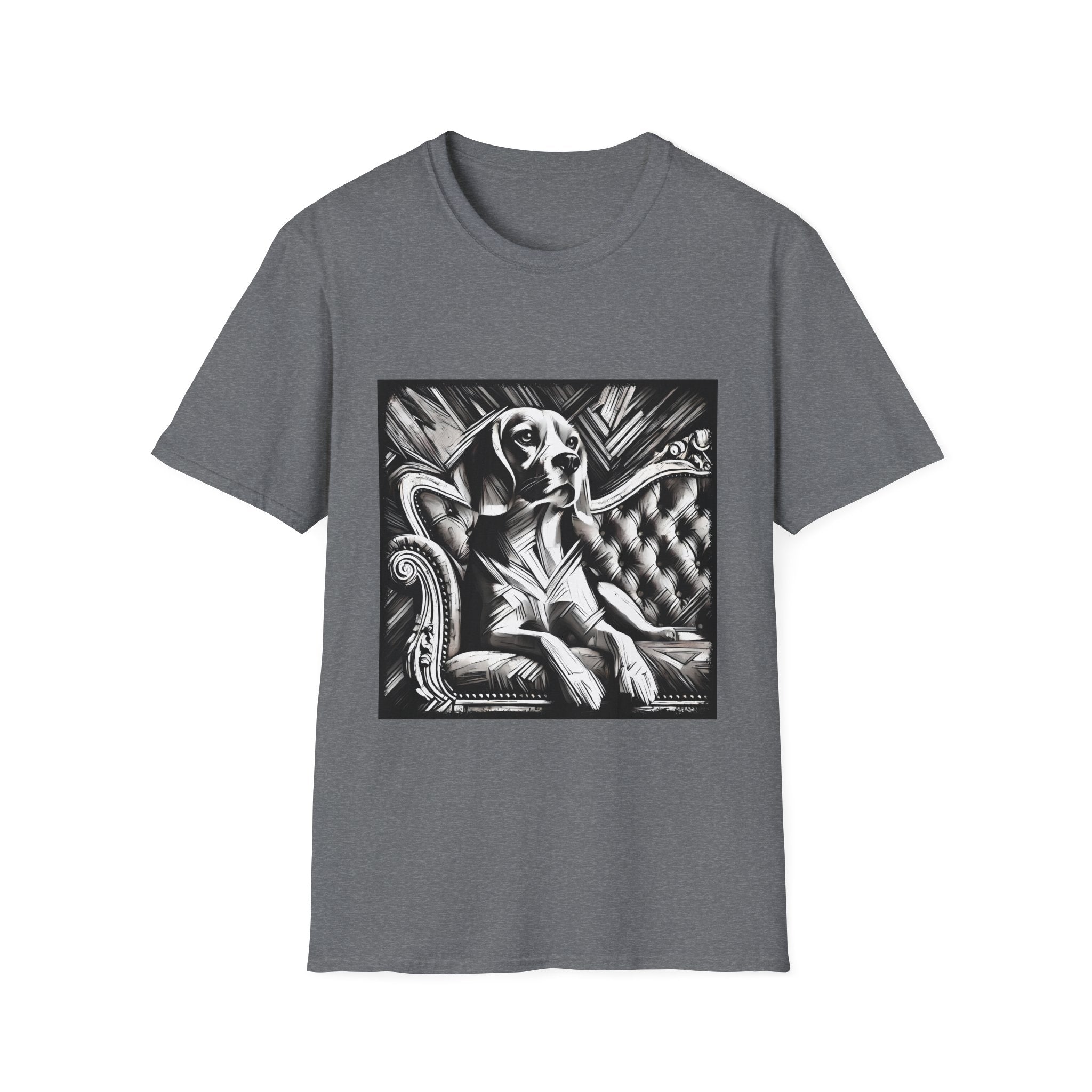 Beagle B&W Bold | Unisex Dog T-Shirt