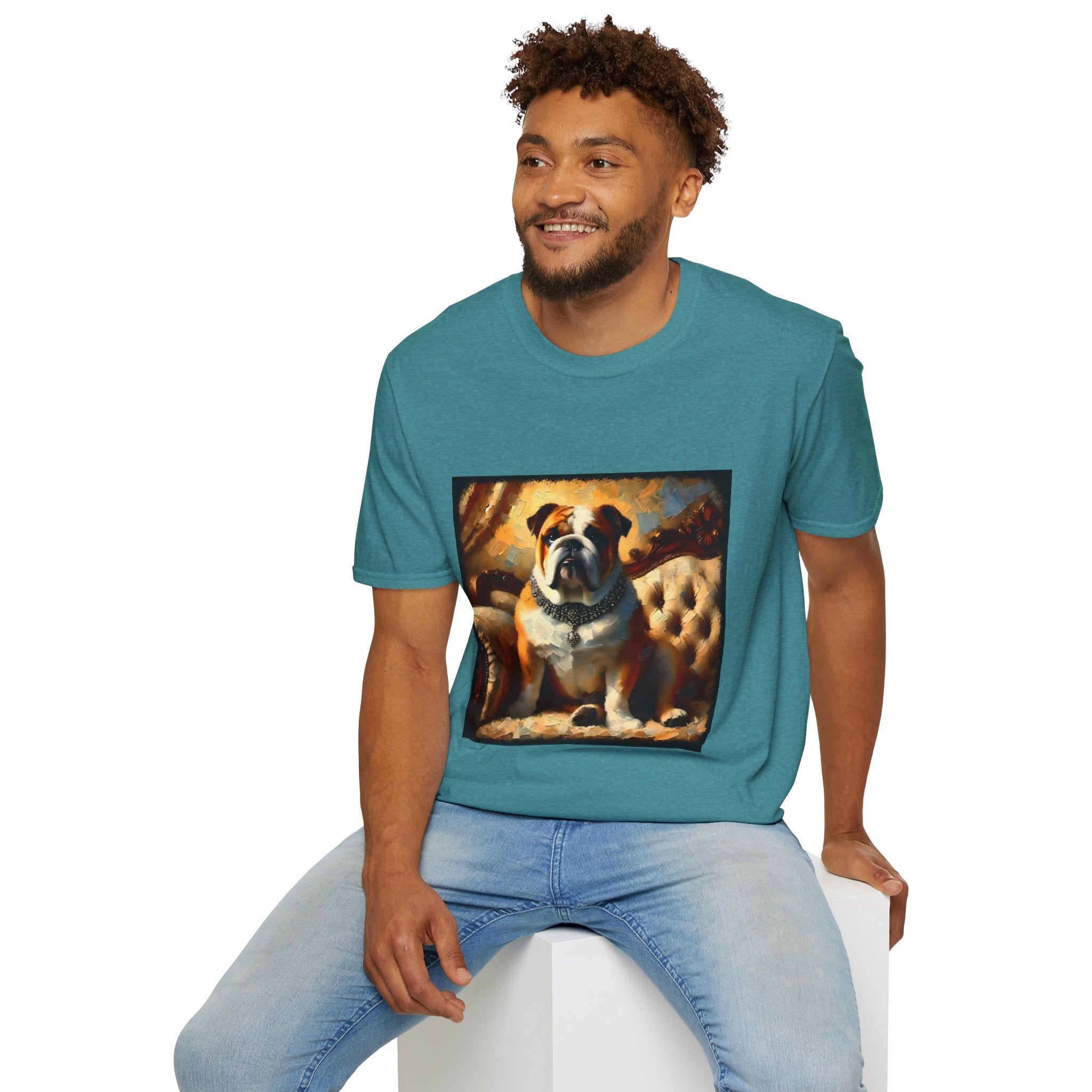 Bulldog Princess Classic | Unisex Dog T-Shirt