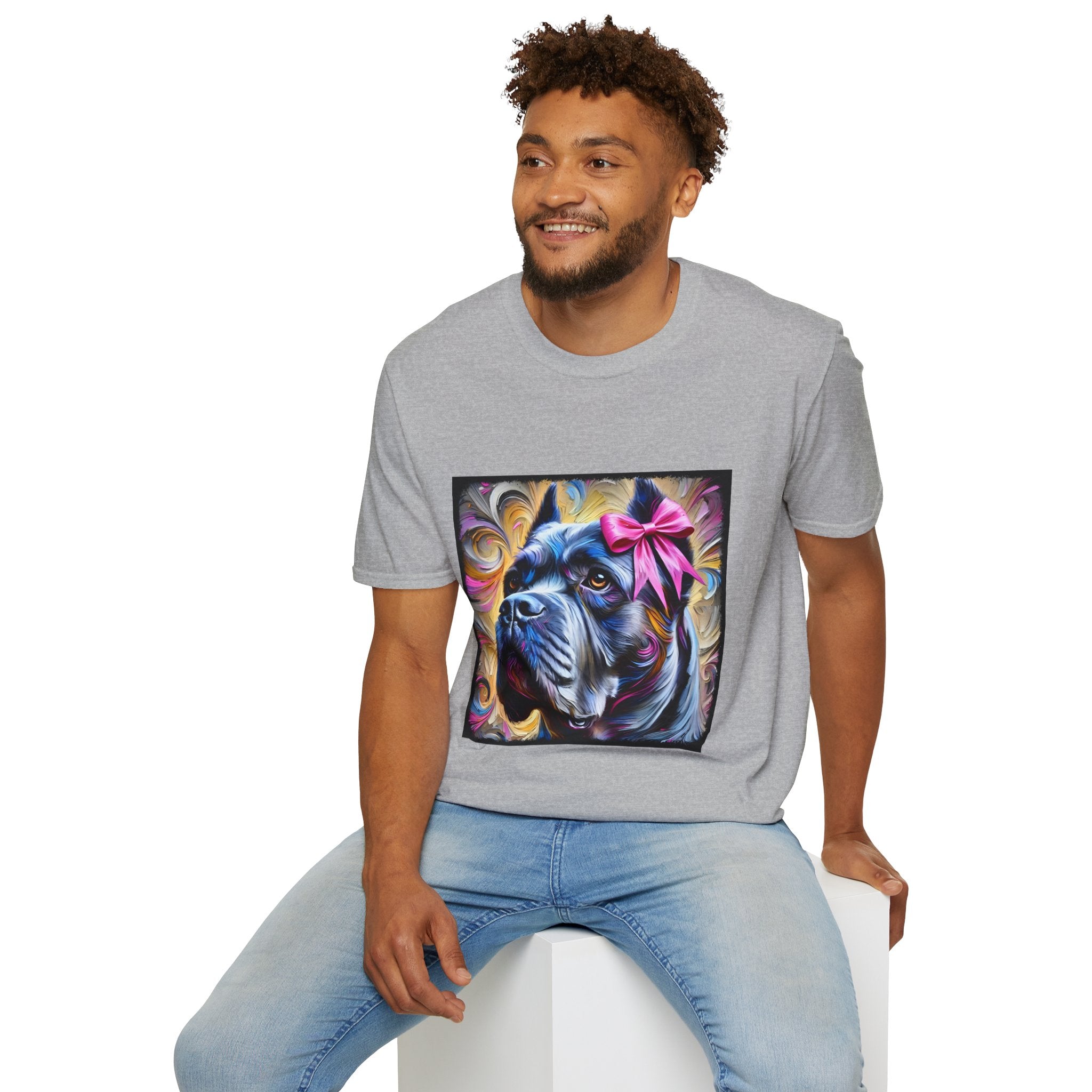 Cane Corso Golden Swirl | Unisex Dog T-Shirt