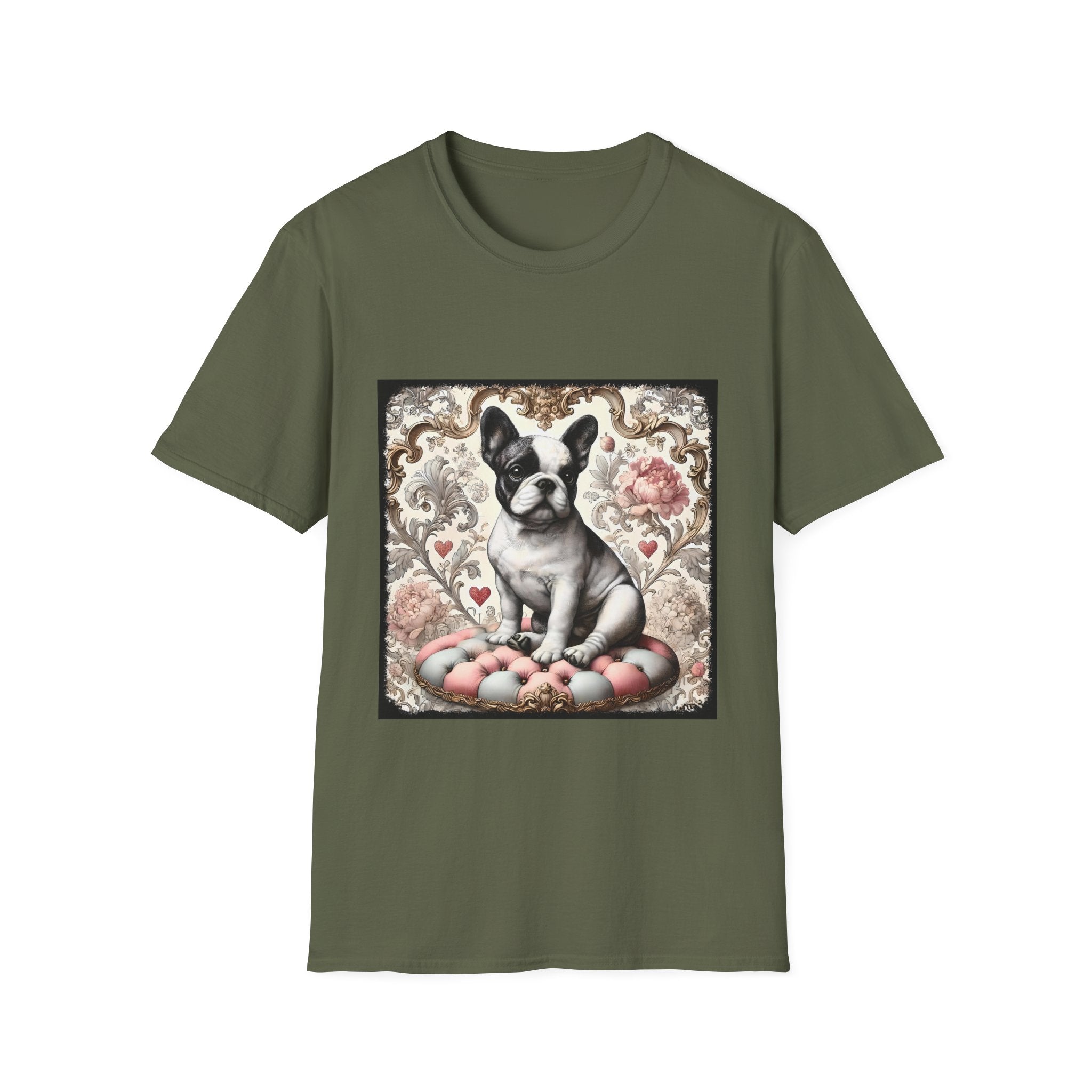 French Bulldog Shirt | Antique Chic Dog Lover Tee