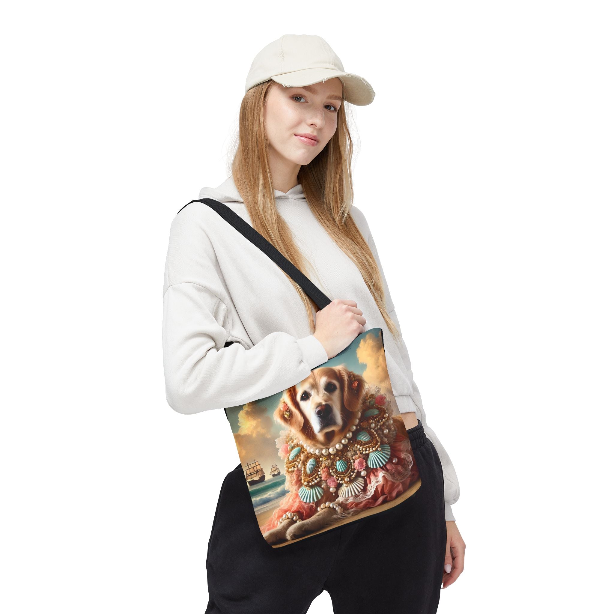 Golden Retriever Tote Bag | Beach Beauty Dog Lover Gift