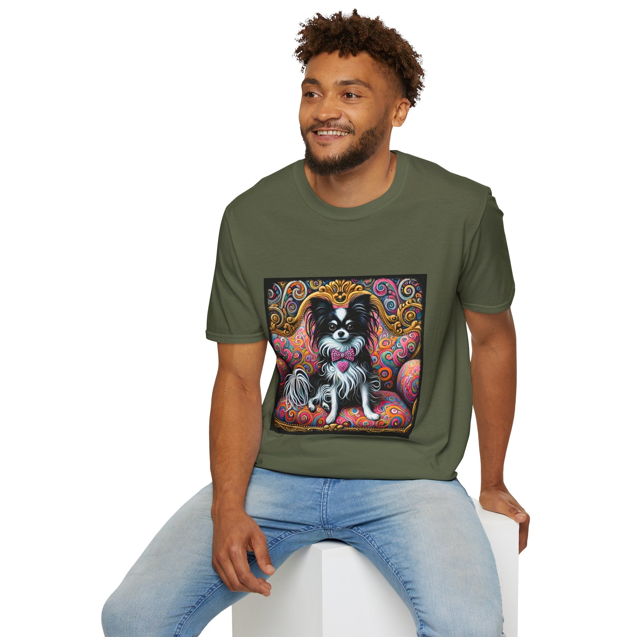 Chihuahua Love Swirl II | Unisex Dog T-Shirt