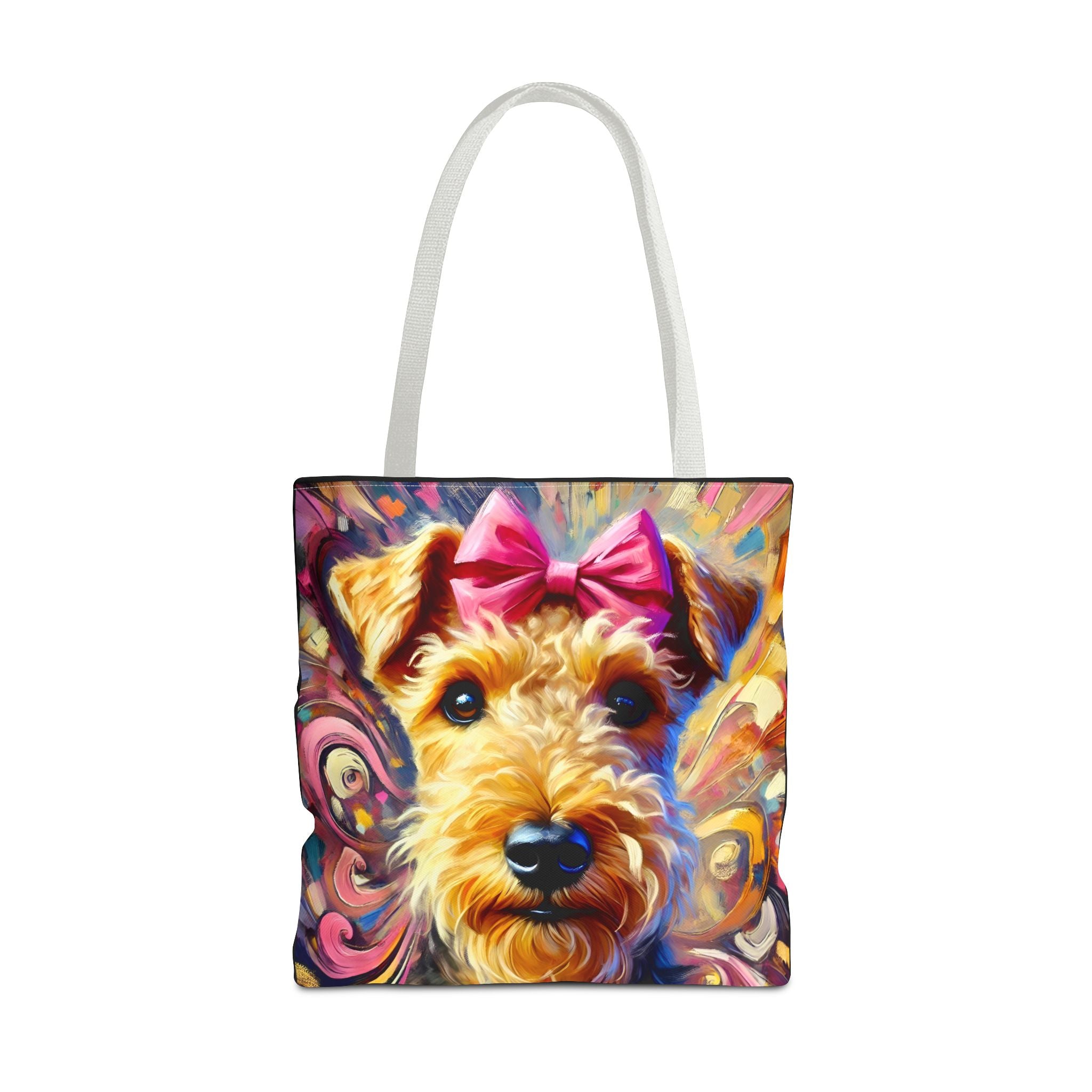 Airedale Terrier Tote Bag | Stunning Swirl Dog Lover Gift