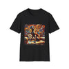 German Shorthaired Pointer Fire Swirl | Unisex Dog T-Shirt