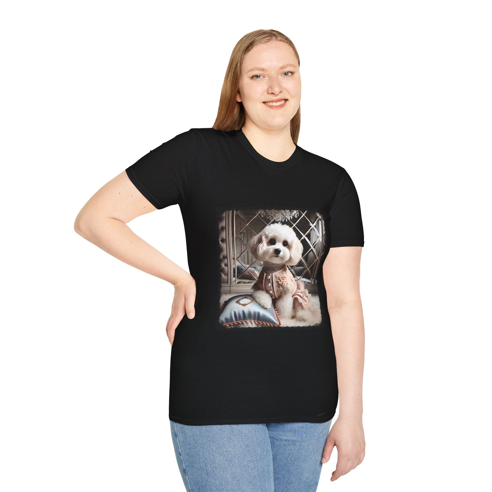Cavapoo Parisian Princess | Unisex Dog T-Shirt