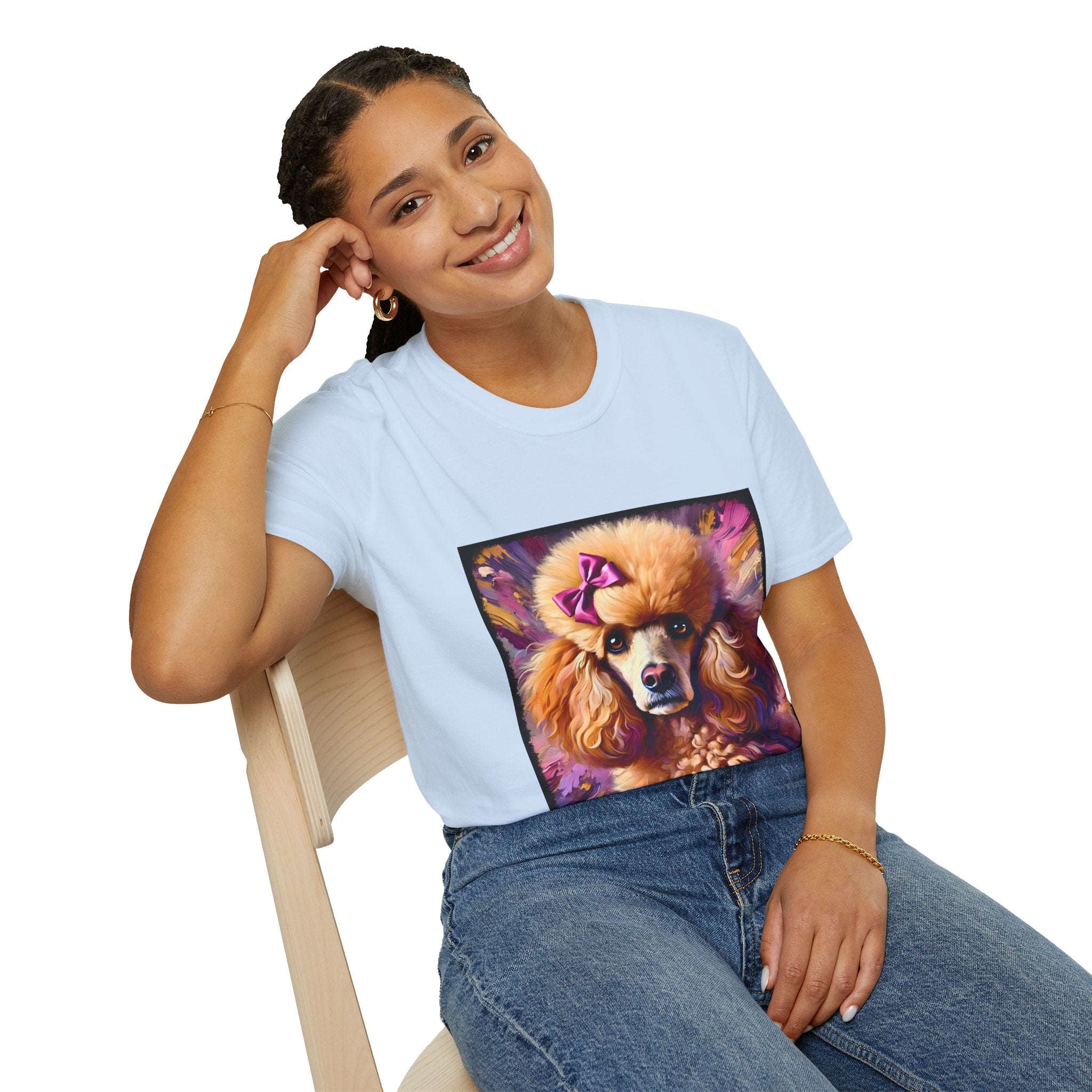 Poodle Burst Classic | Unisex Dog T-Shirt