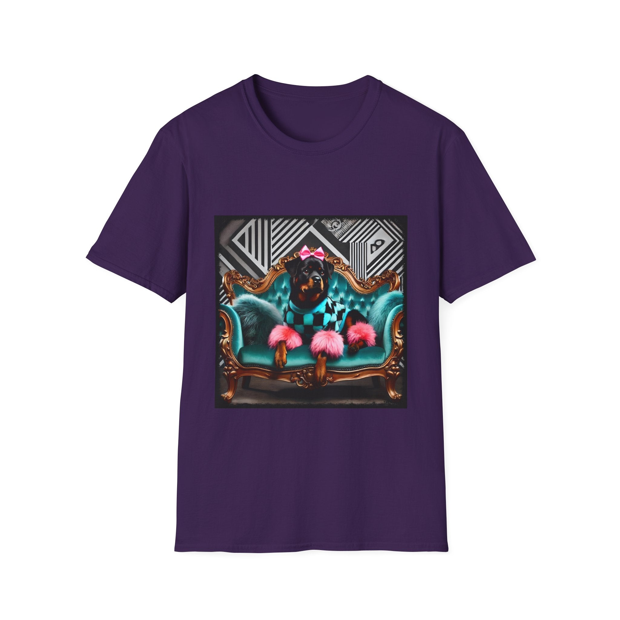Rottweiler Fierce Fashionista | Unisex Dog T-Shirt