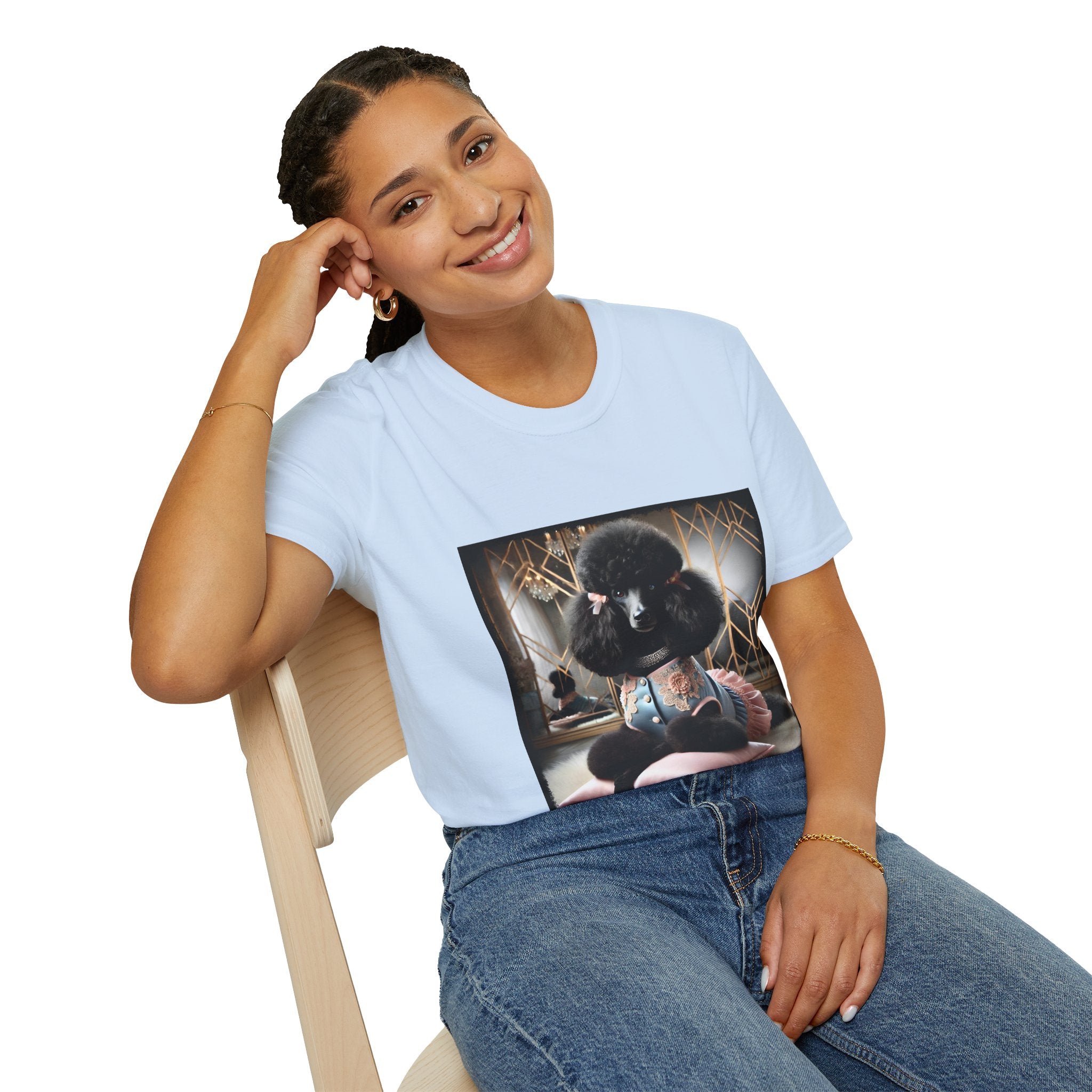 Poodle Satin Diva | Unisex Dog T-Shirt