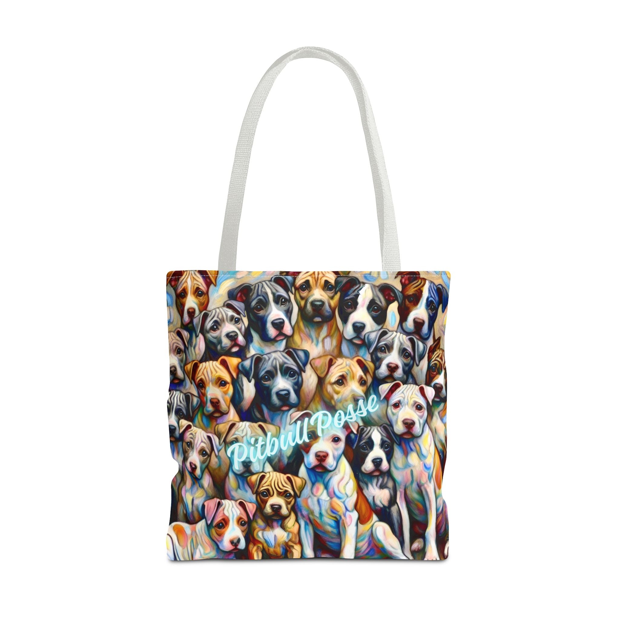 American Pit Bull Terrier Tote Bag | PitBull Posse Dog Lover Gift