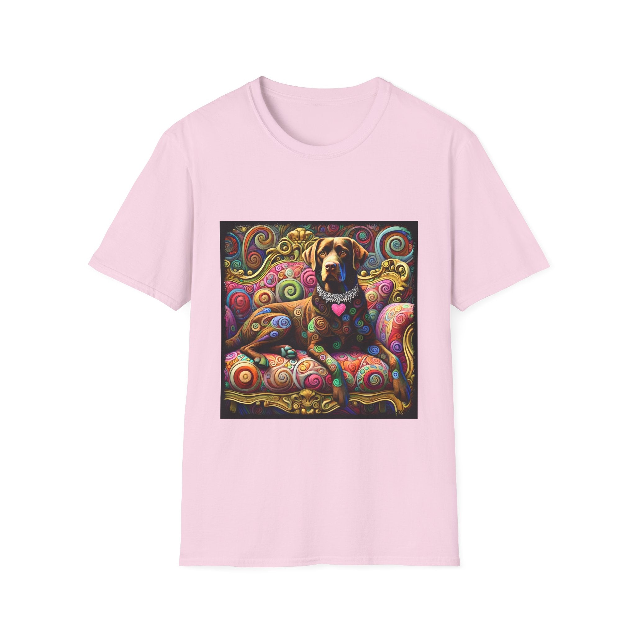 Labrador Retriever Love Swirl | Unisex Dog T-Shirt