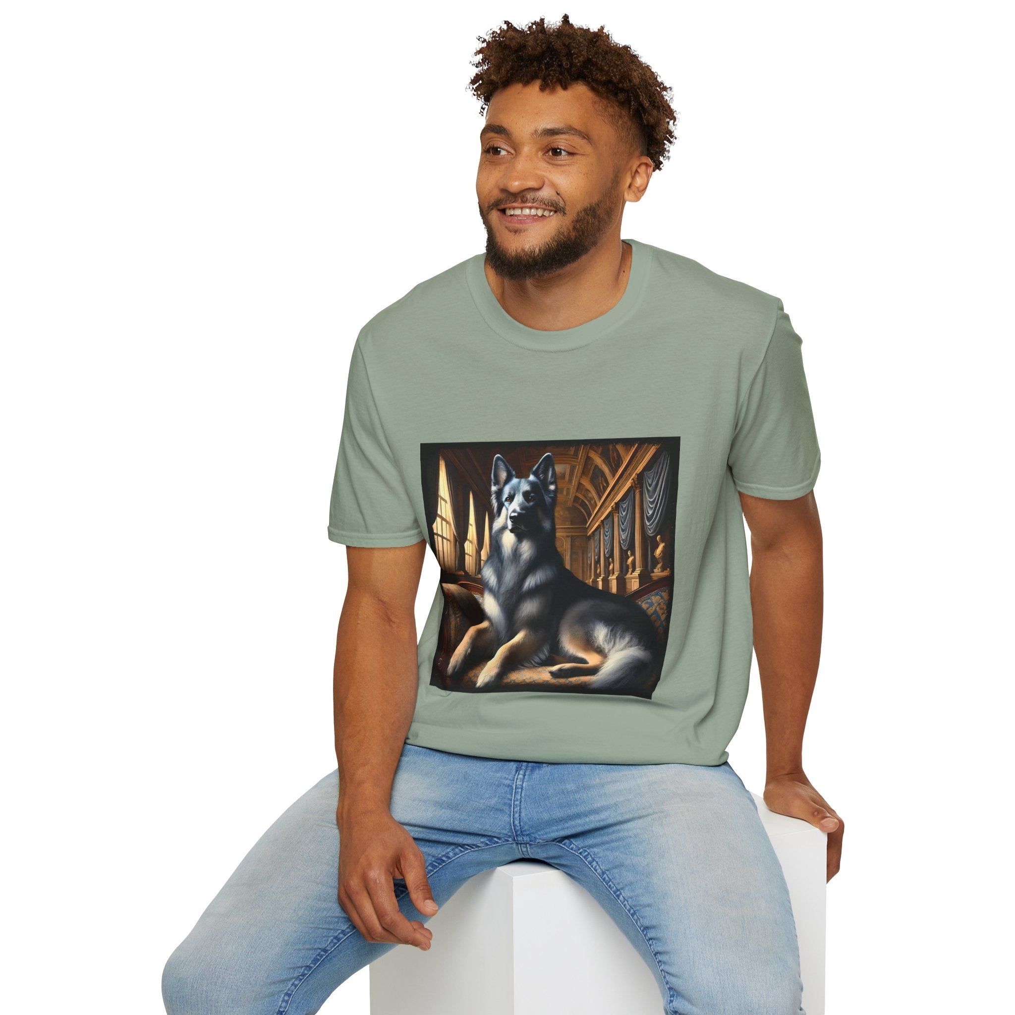 German Shepherd Blue Royal | Unisex Dog T-Shirt