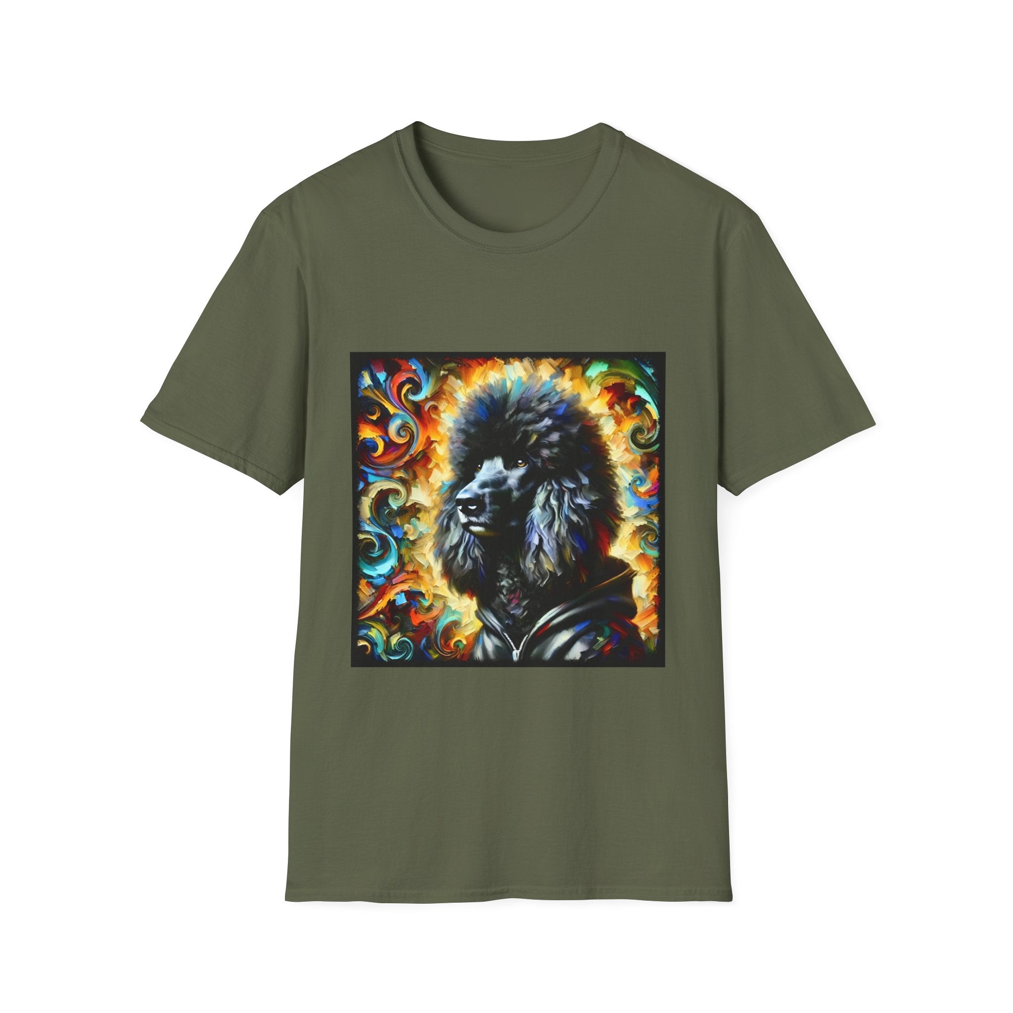 Poodle Giant Swirl | Unisex Dog T-Shirt