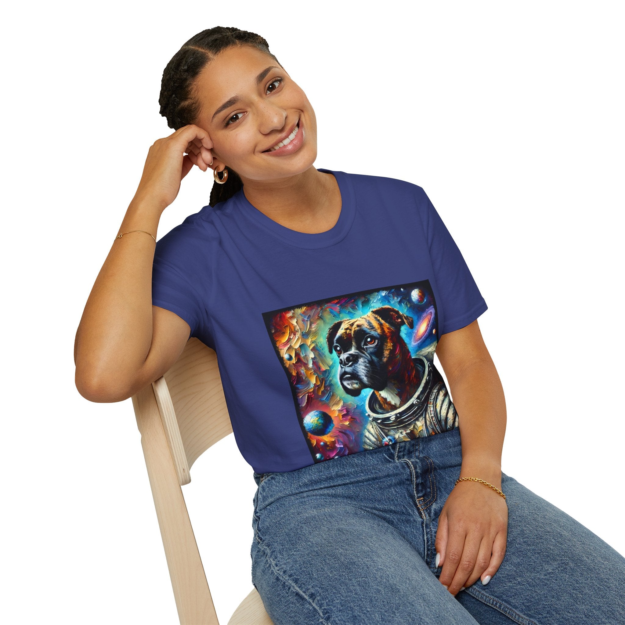 Boxer Cosmic Dream | Unisex Dog T-Shirt