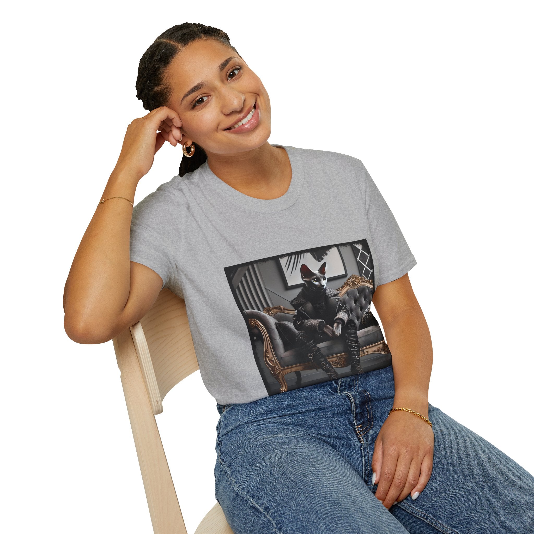 Egyptian Mau Cat Rockstar | Unisex Cat T-Shirt