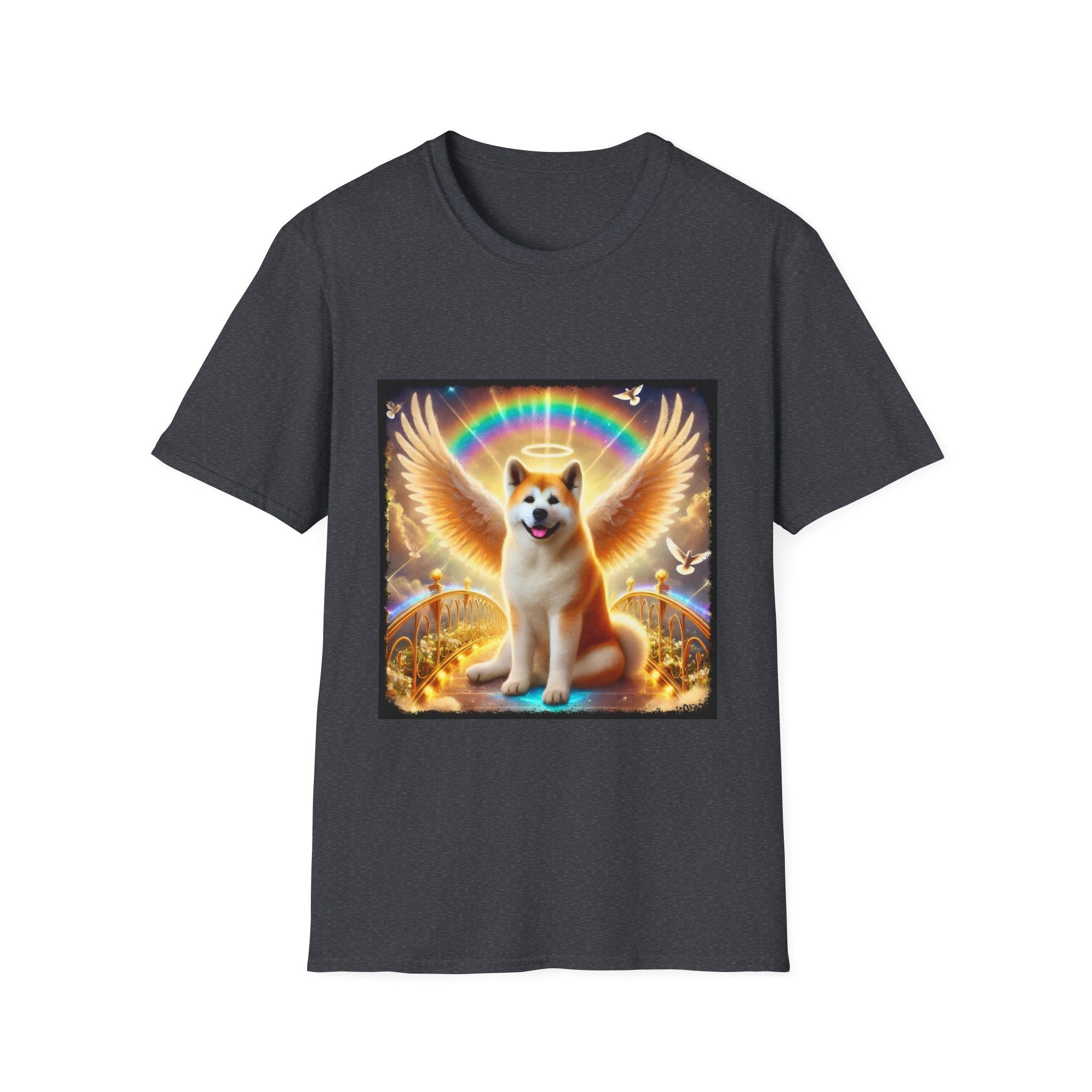 Akita Shirt | Rainbow Bridge Dog Lover Tee