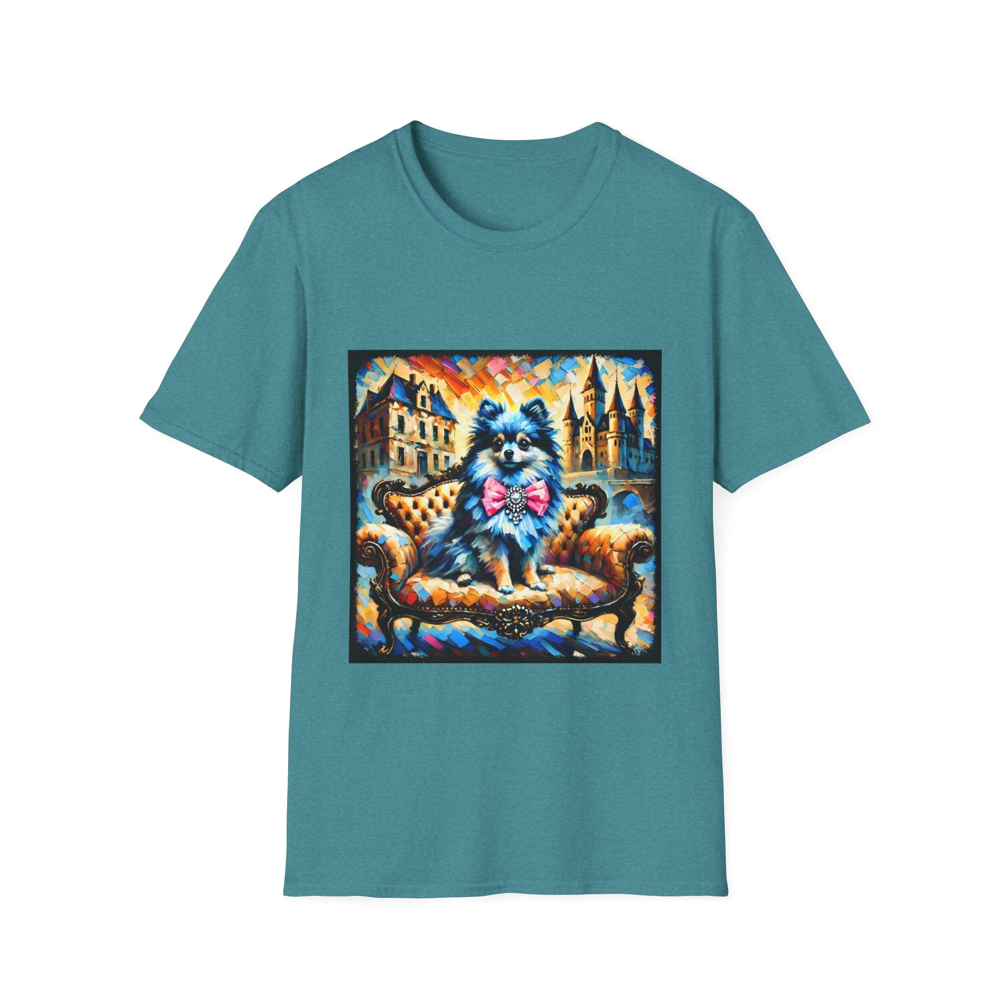 Pomeranian Blue Diamond Classic | Unisex Dog T-Shirt
