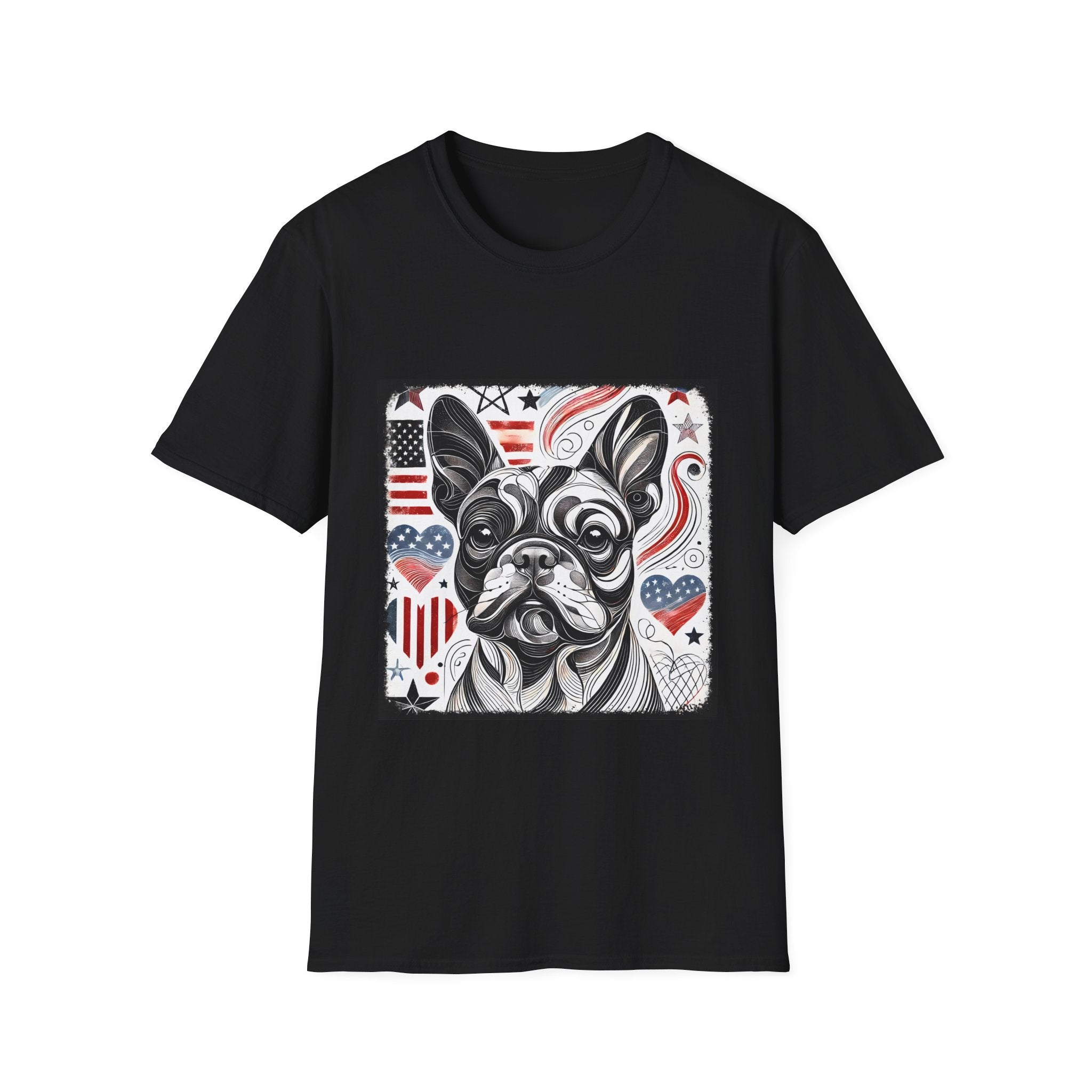French Bulldog Shirt | Americana Dream Dog Lover Tee