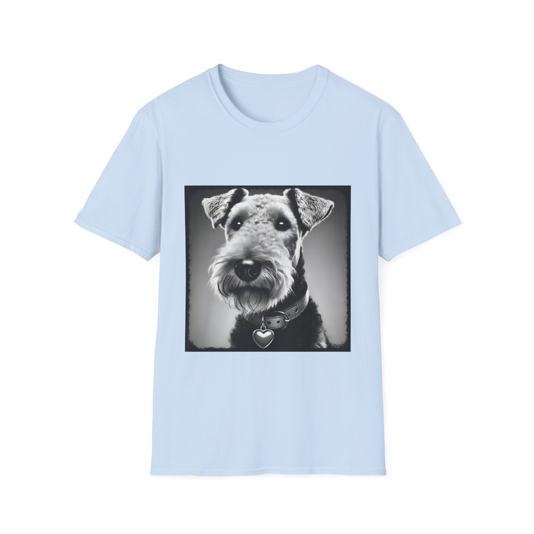 Airedale Terrier Shirt | Heart Charm Dog Lover Tee