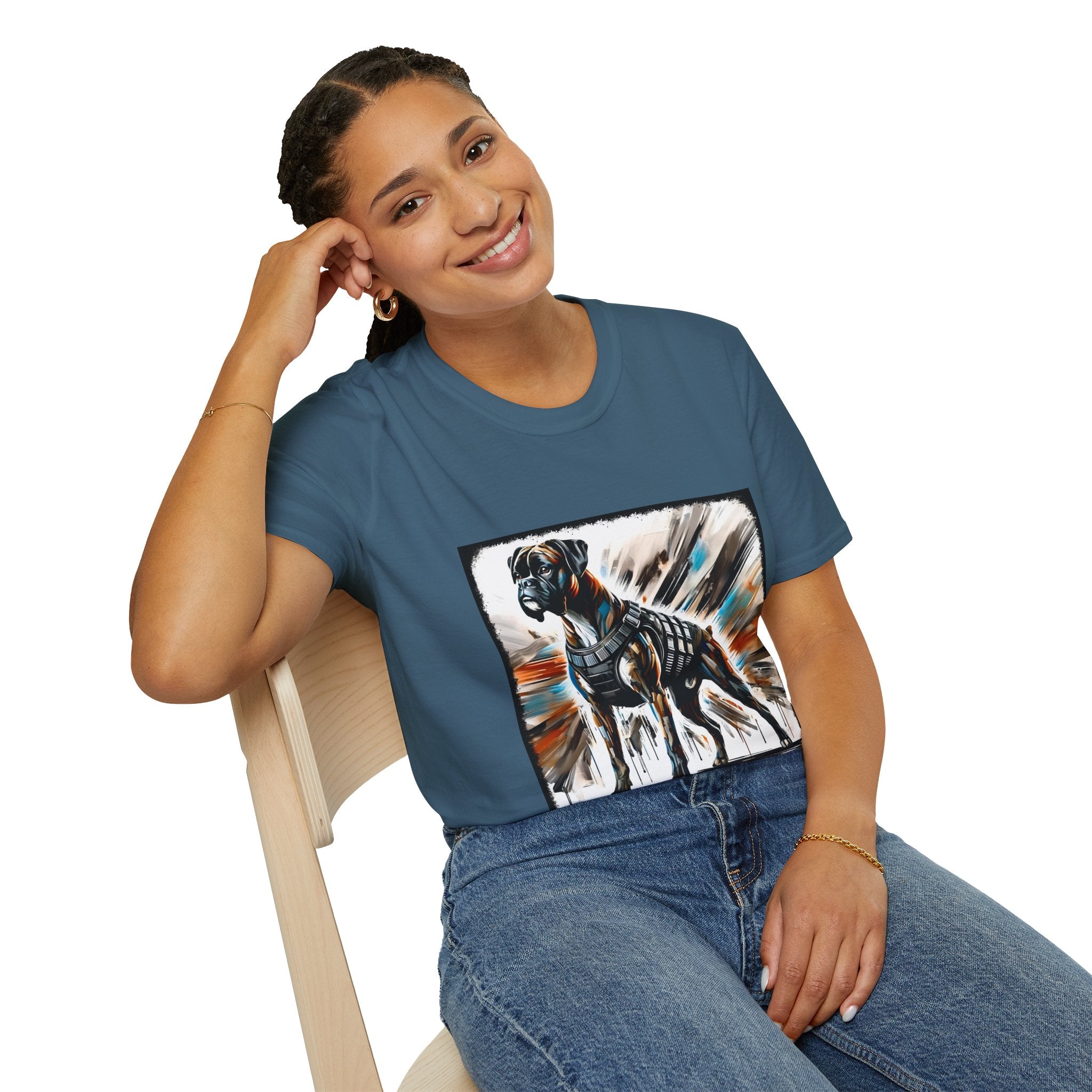 Boxer Bold Armor Classic | Unisex Dog T-Shirt
