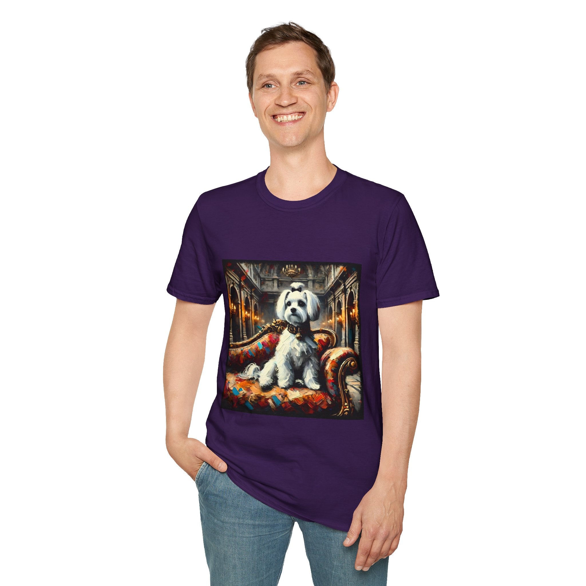Maltese Bold Classic | Unisex Dog T-Shirt