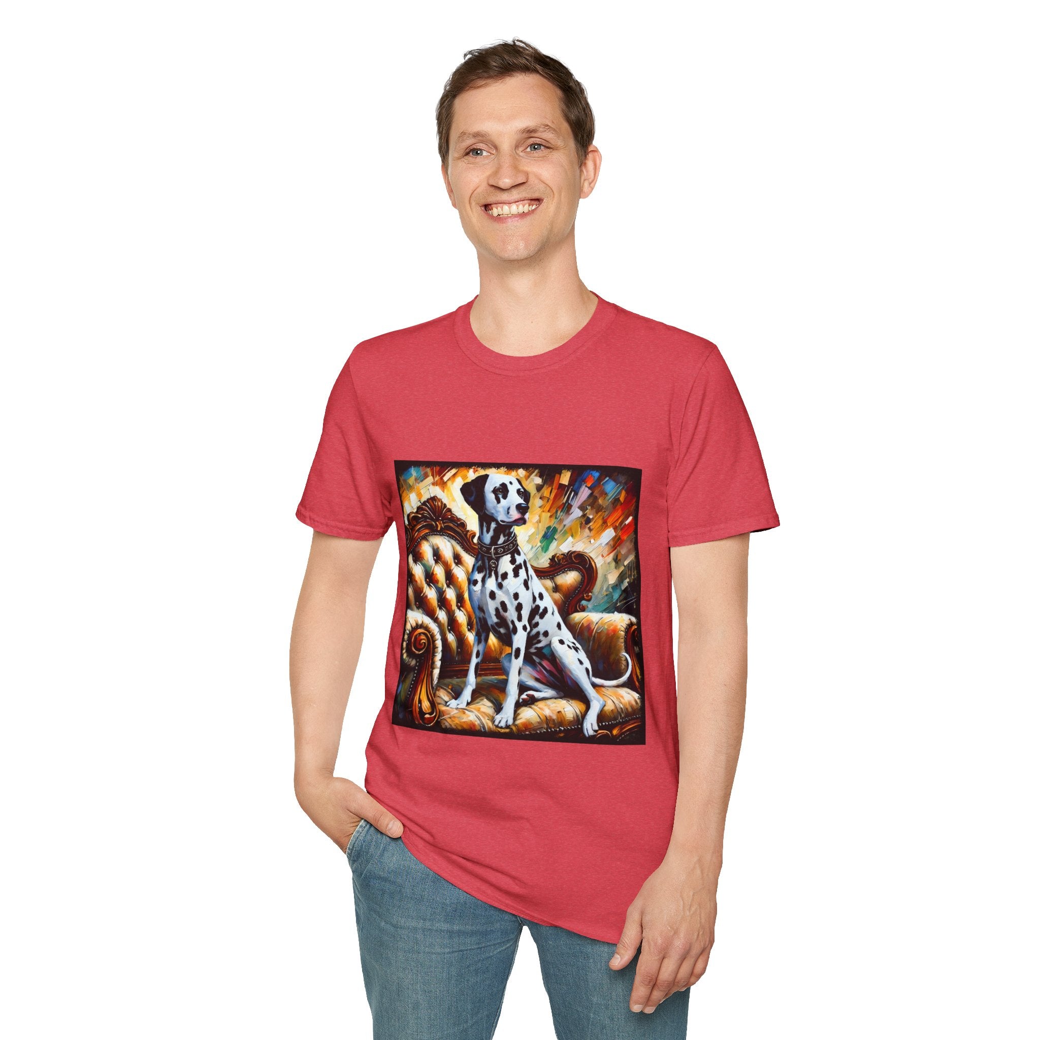 Dalmatian Sunburst Classic | Unisex Dog T-Shirt