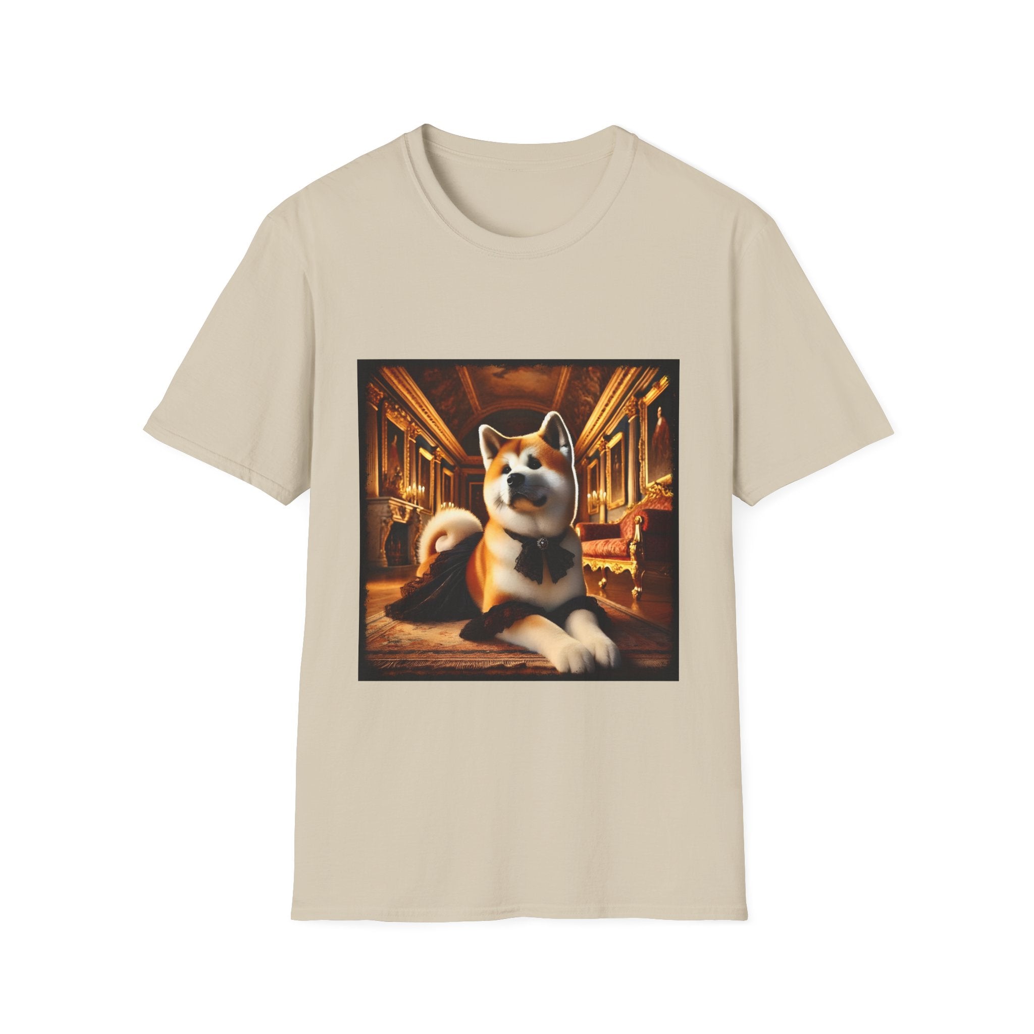 Akita Shirt | Golden Gal Dog Lover Tee