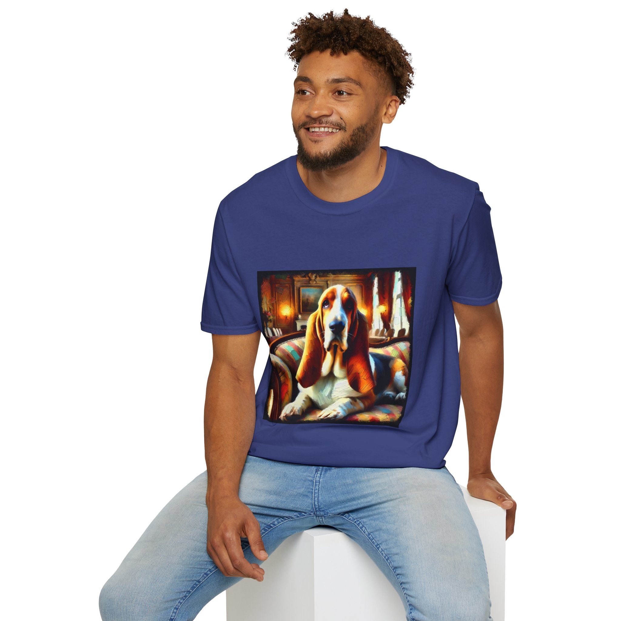 Basset Hound Warm Classic | Unisex Dog T-Shirt