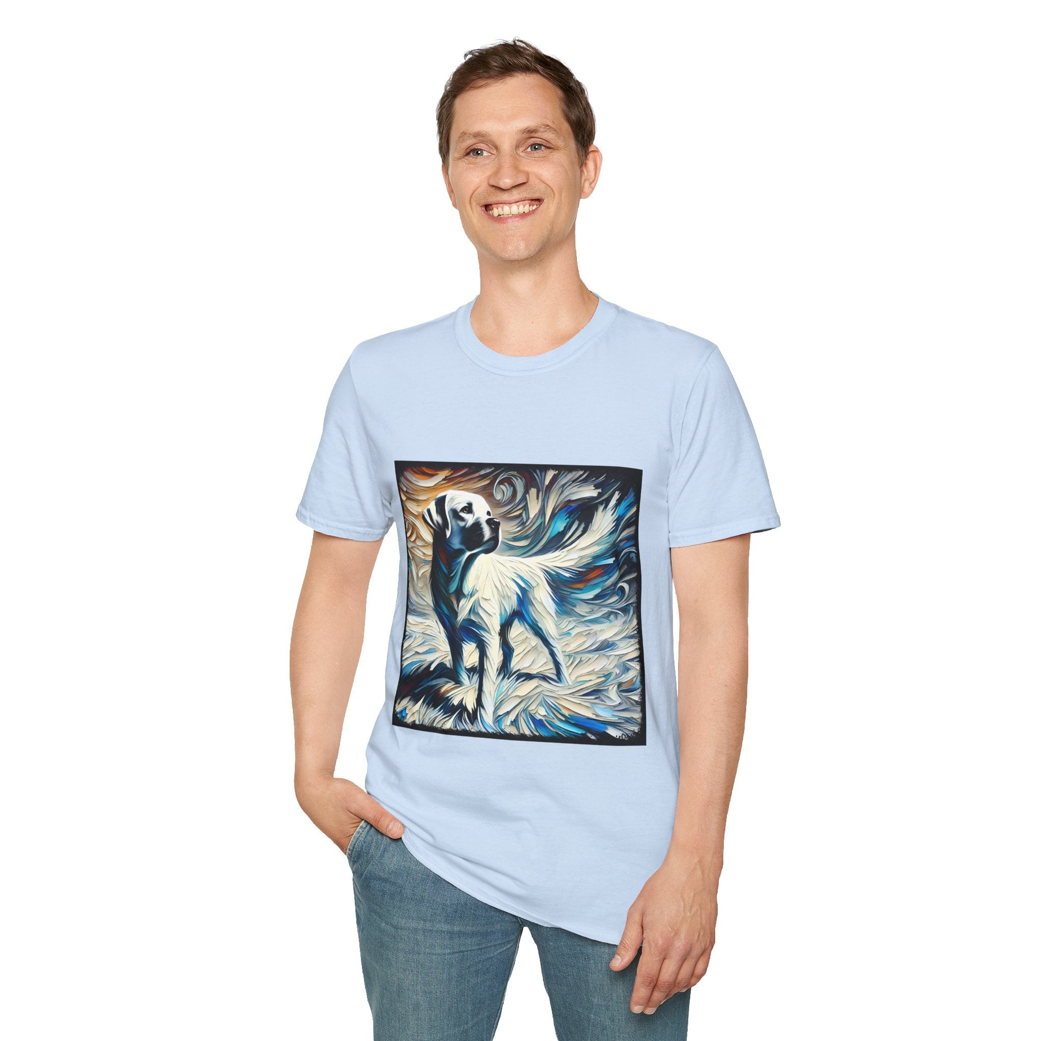 Labrador Retriever Snow Swirl | Unisex Dog T-Shirt