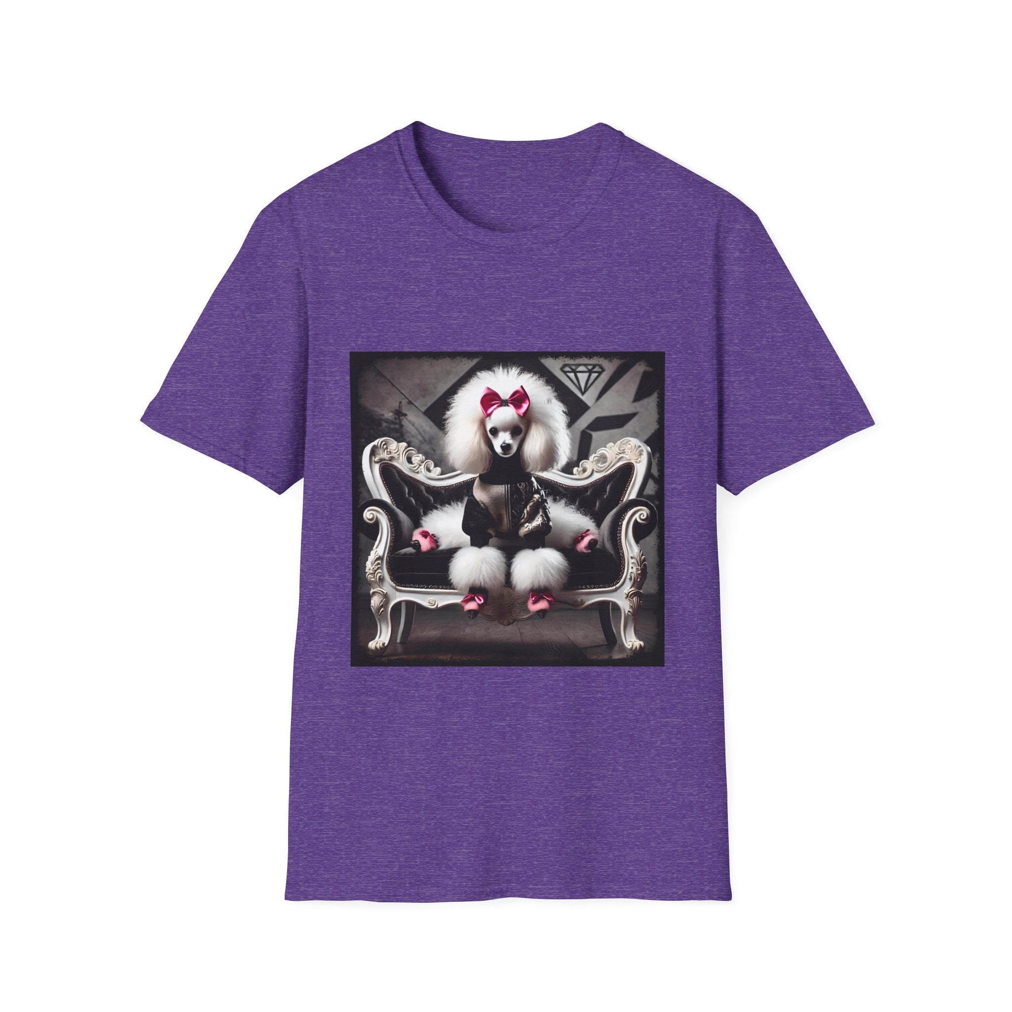 Poodle High Fashion Diva | Unisex Dog T-Shirt