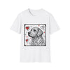 Golden Retriever Shirt | Bold Heart Sketch Dog Lover Tee