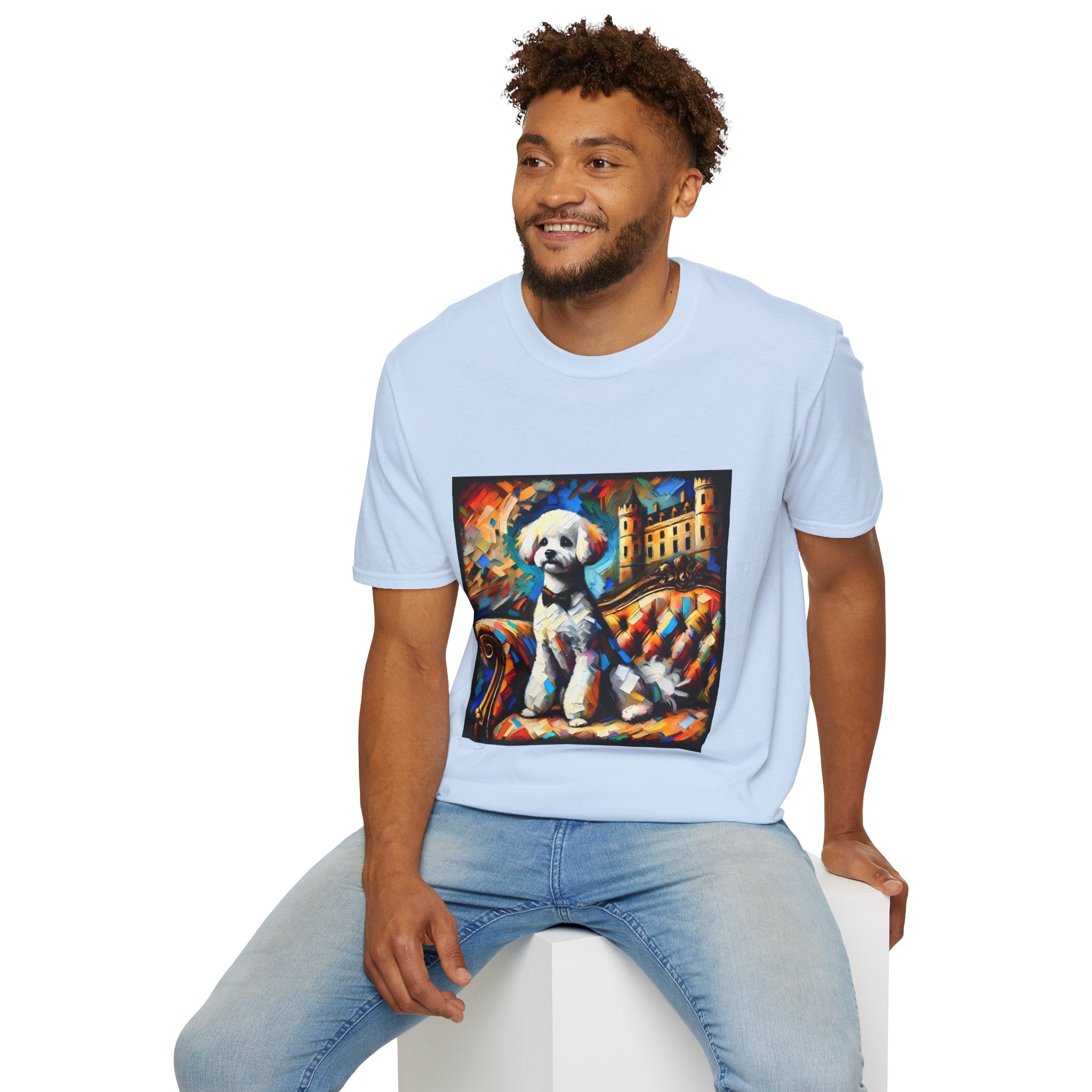 Bichon Frise Bowtie Classic | Unisex Dog T-Shirt