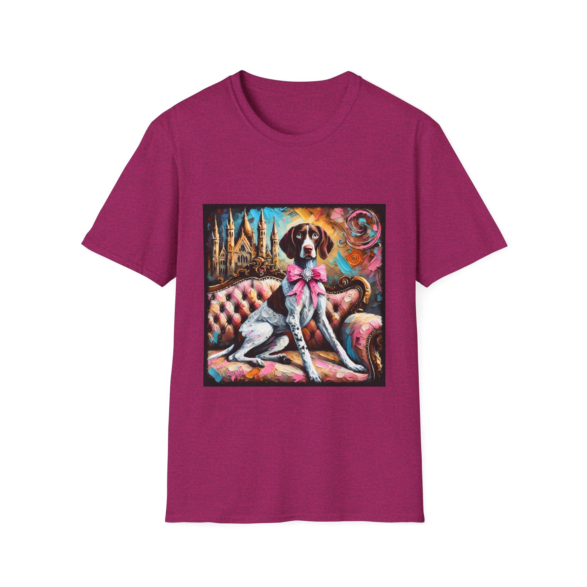 German Shorthaired Pointer Diamond Princess Classic | Unisex Dog T-Shirt