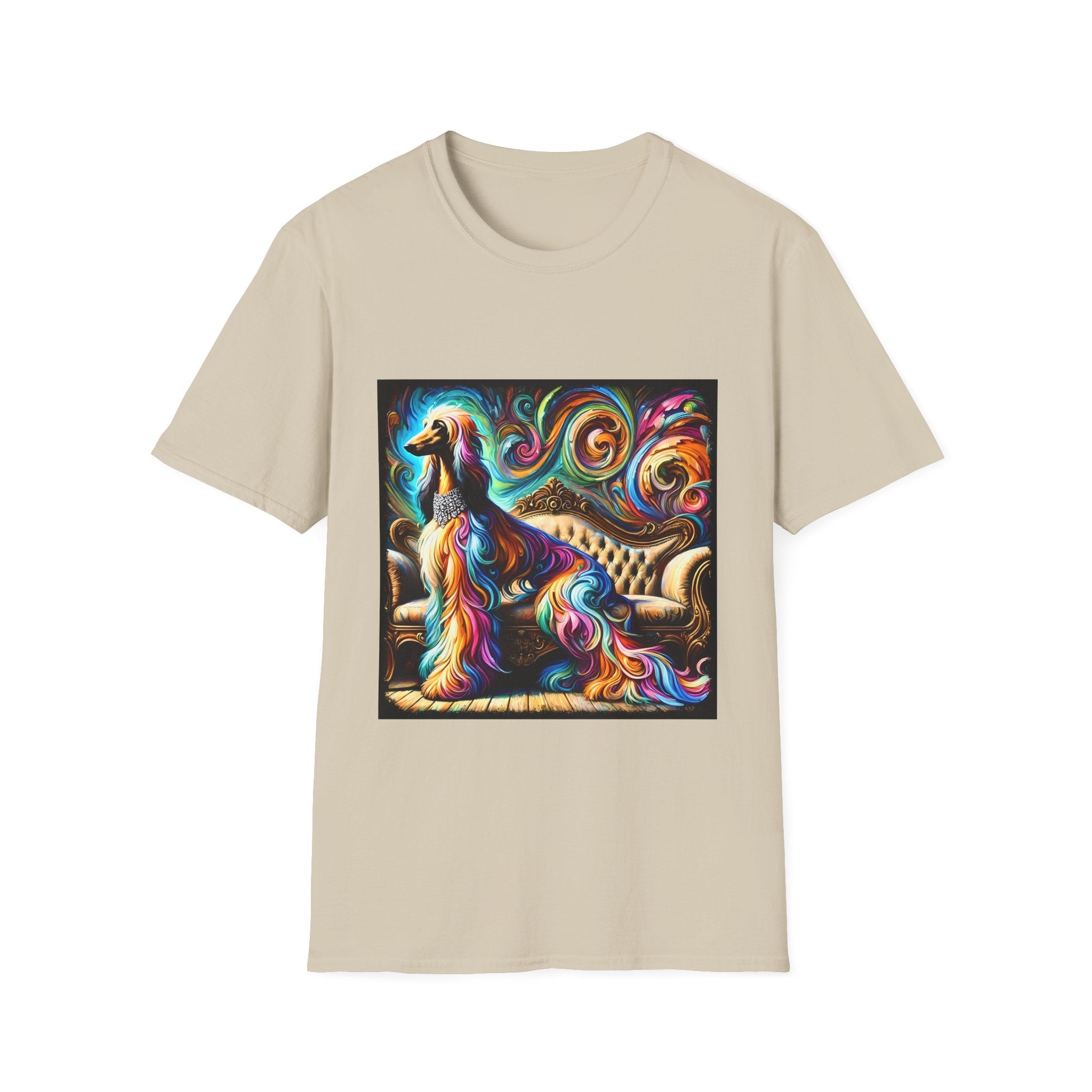 Afghan Hound Shirt | Bold Swirl Dog Lover Tee