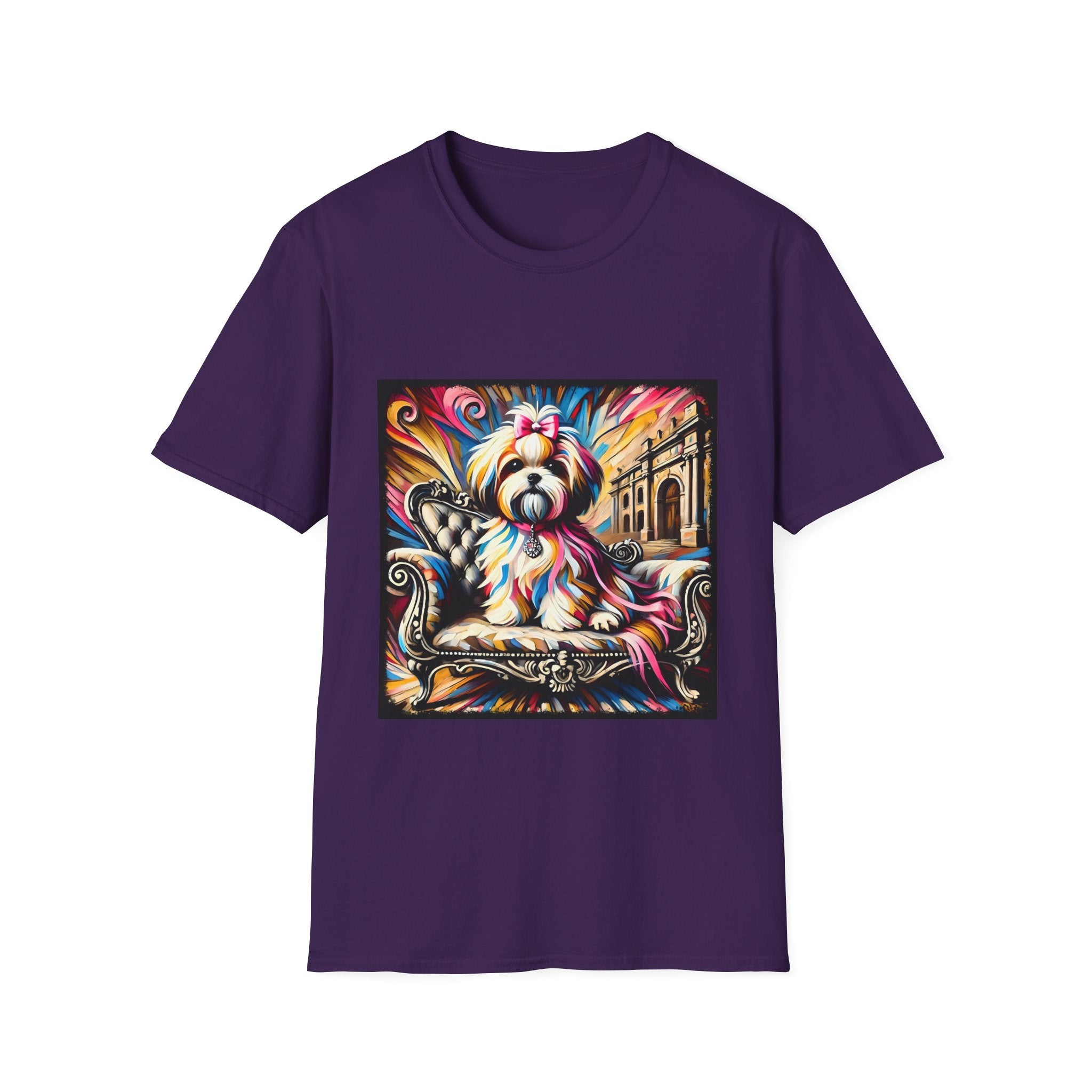 Lhasa Apso Diamond Princess Classic | Unisex Dog T-Shirt