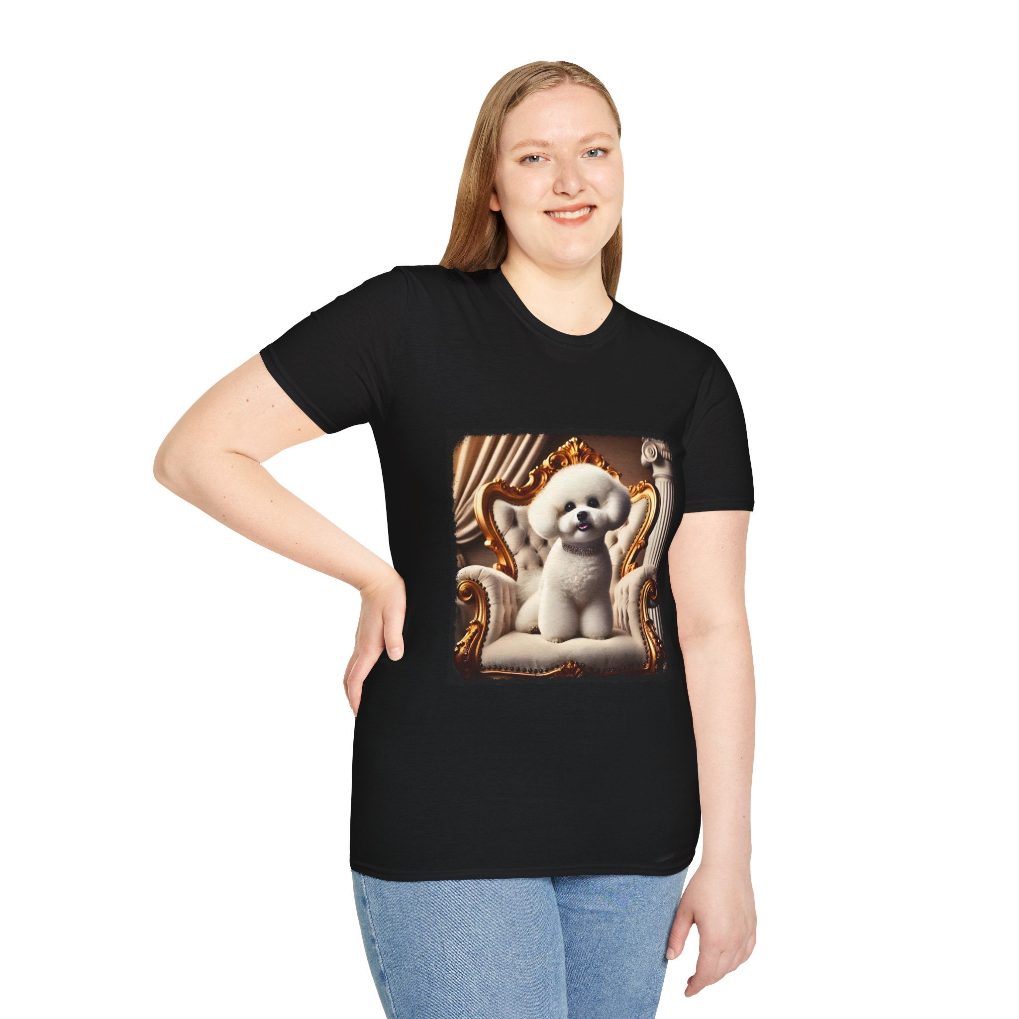 Bichon Frise Poised Princess | Unisex Dog T-Shirt