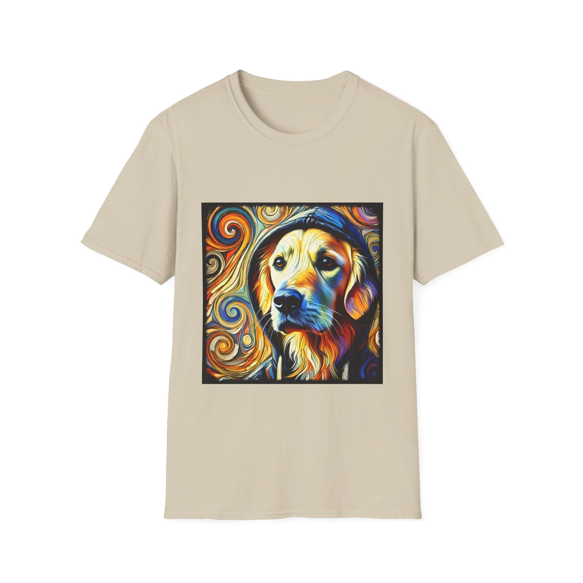 Golden Retriever Shirt | Relaxed Swirl Dog Lover Tee