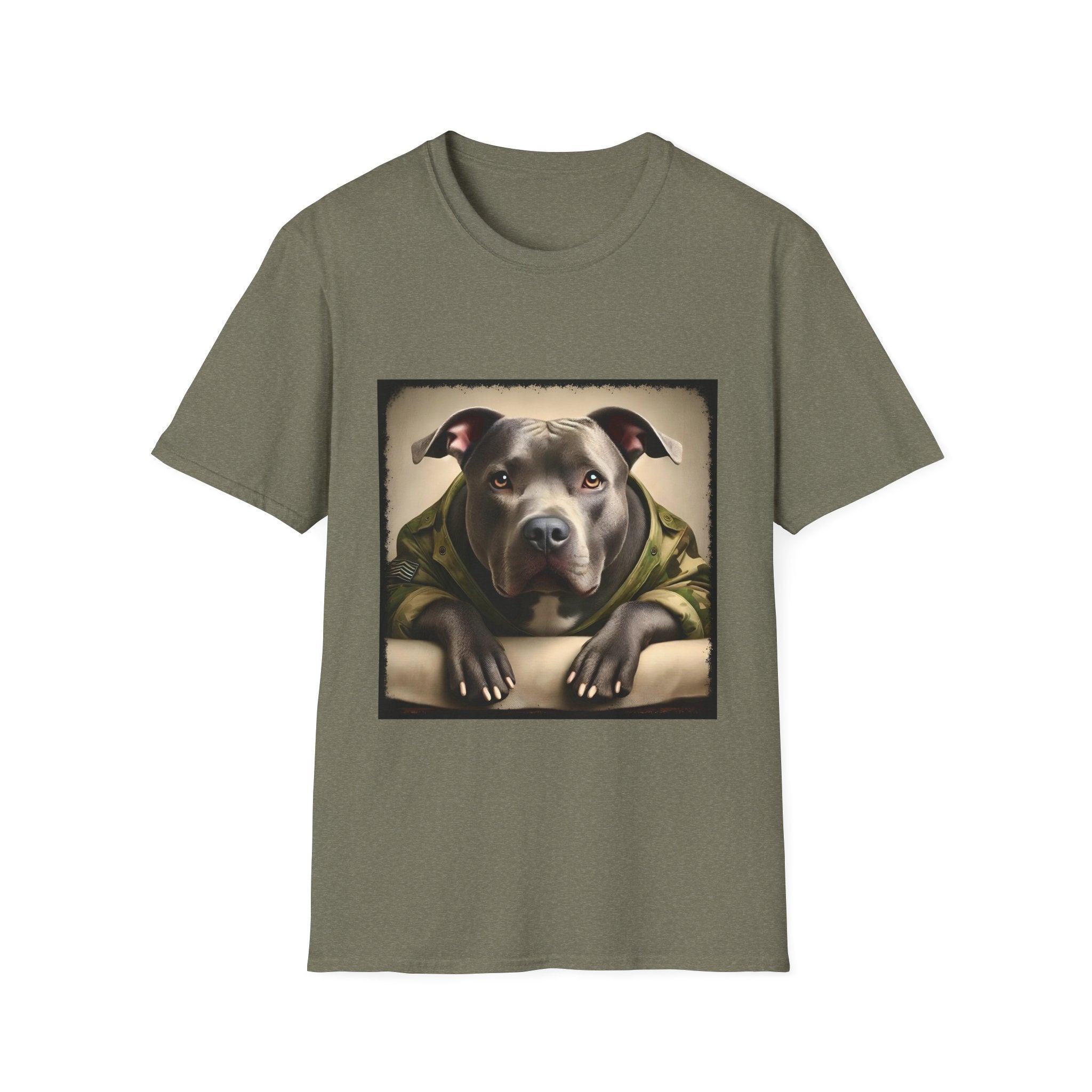 American Pit Bull Terrier Shirt | Confident Camo Dog Lover Tee