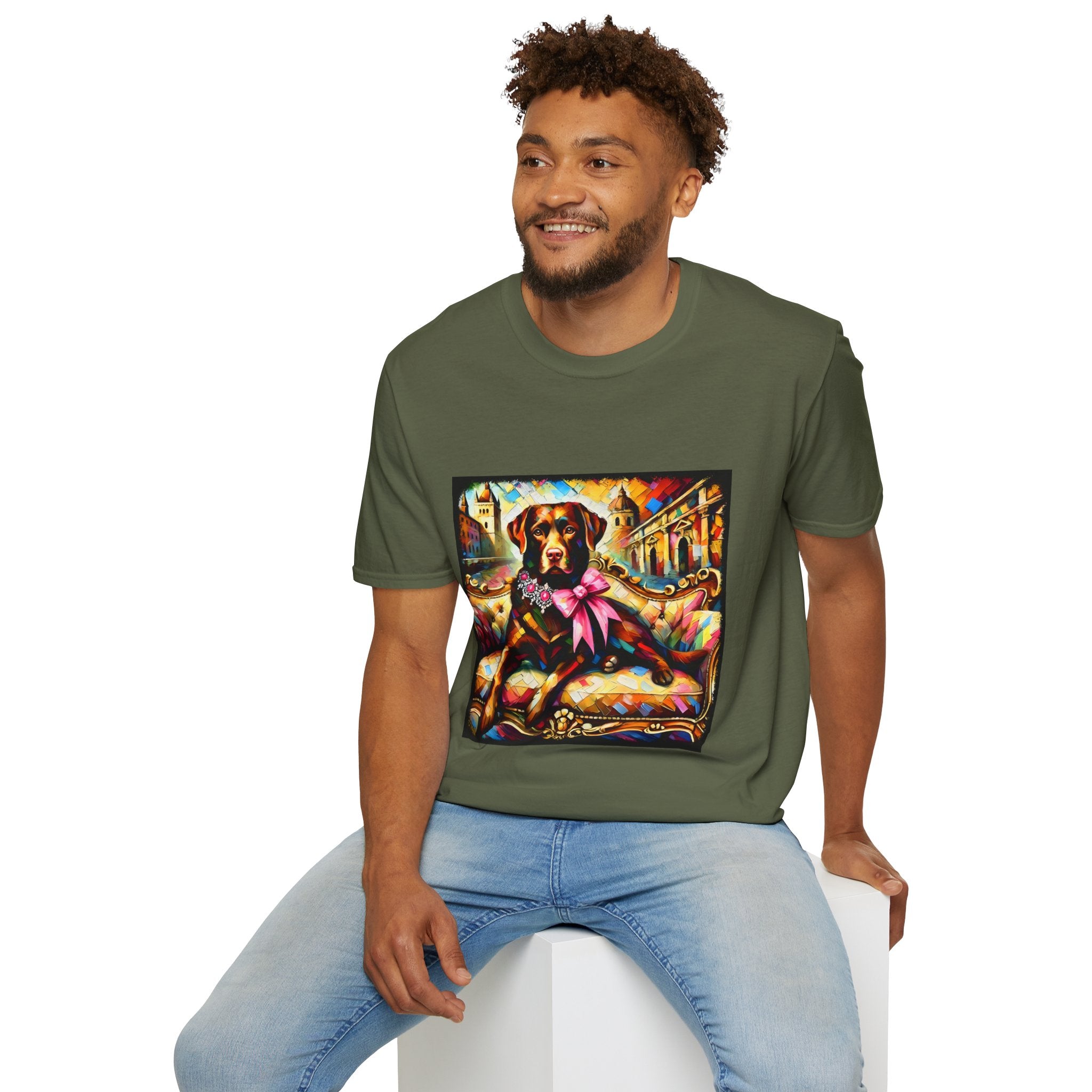 Labrador Retriever Diamond Princess Classic | Unisex Dog T-Shirt