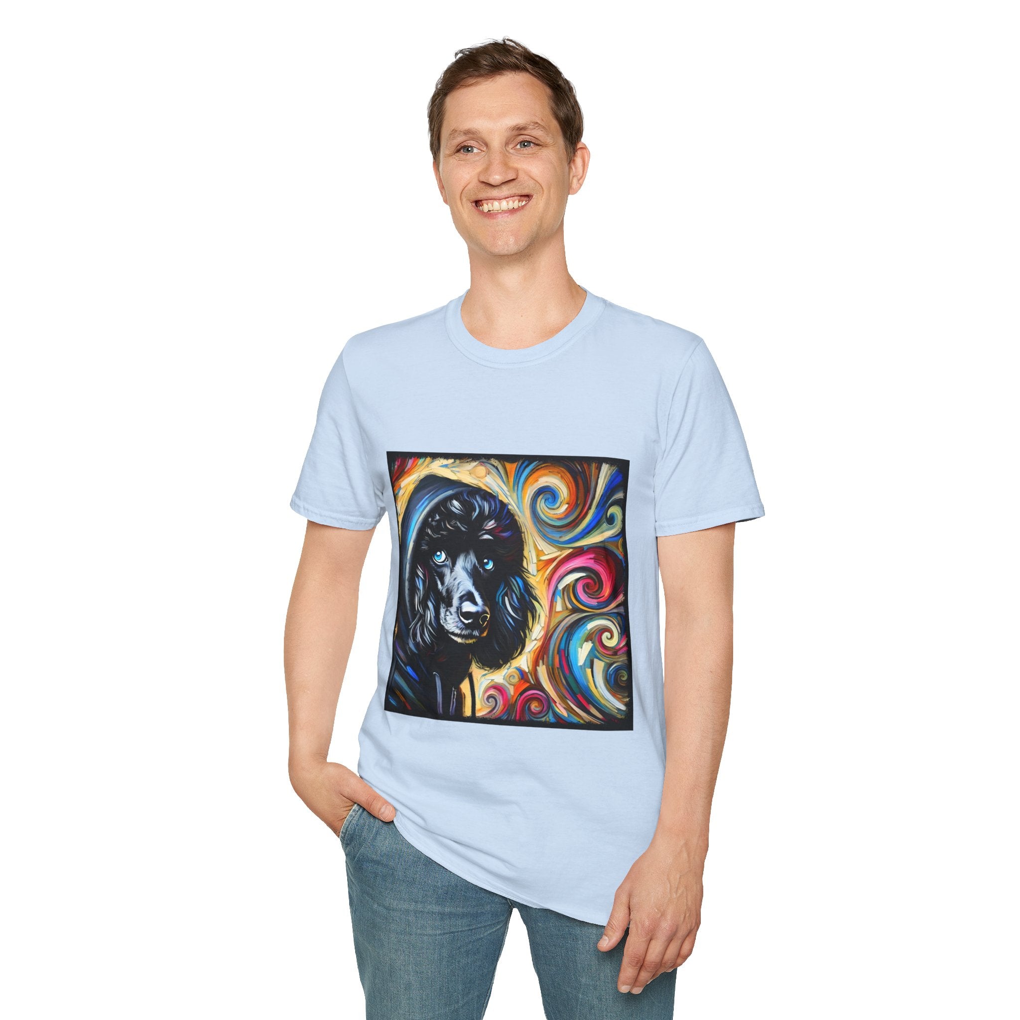 Poodle Hoodie Swirl II | Unisex Dog T-Shirt