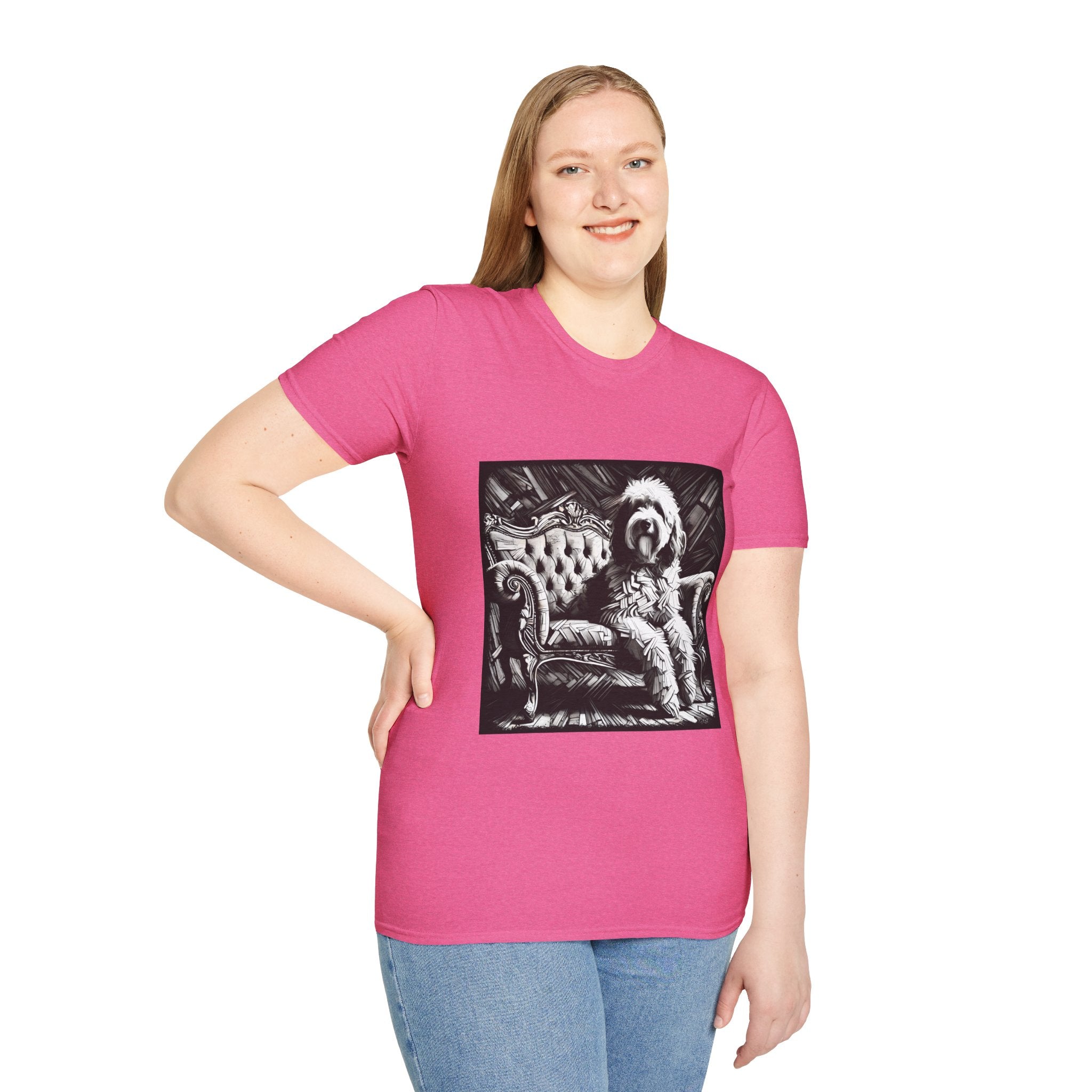 Bernedoodle B&W Bold | Unisex Dog T-Shirt