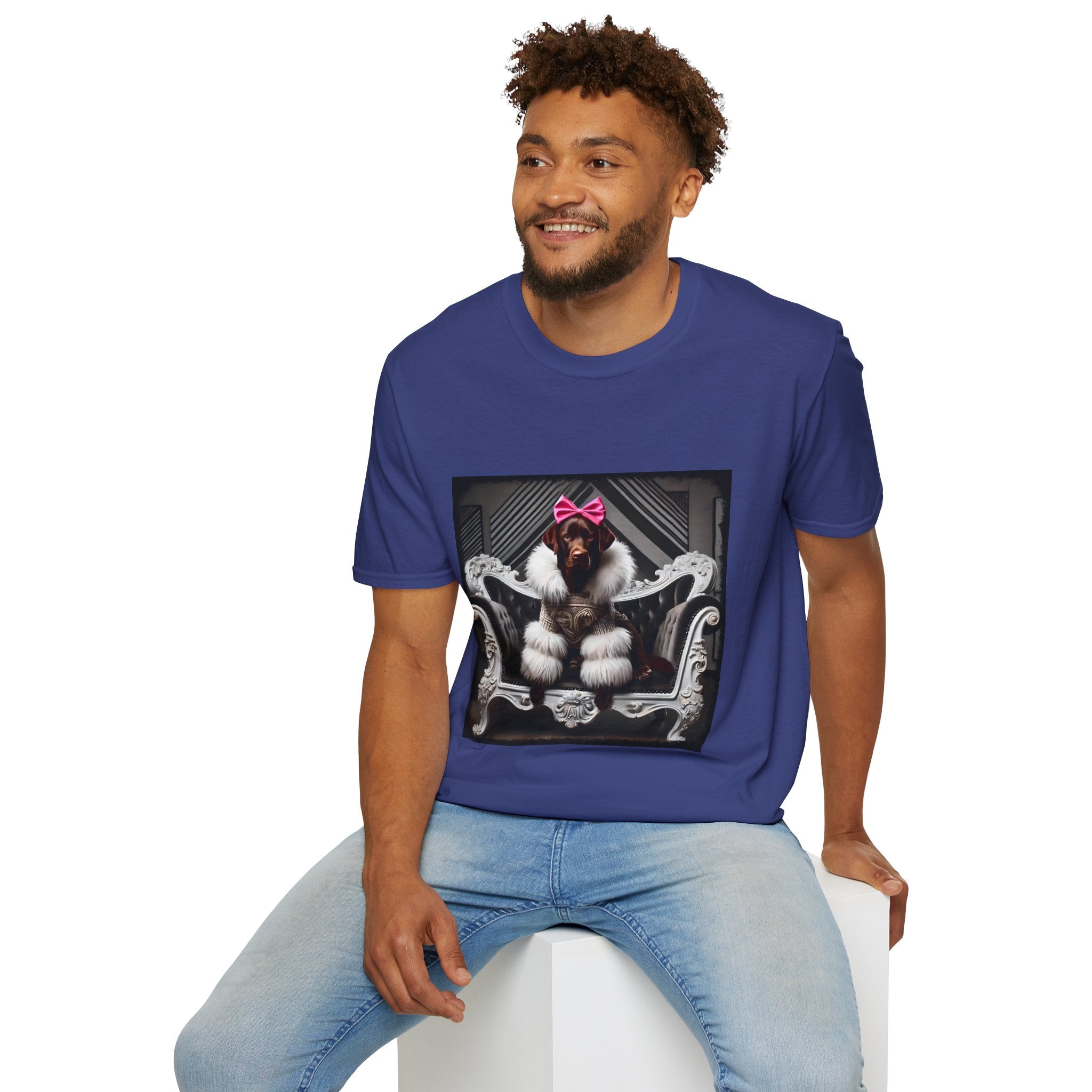 Labrador Retriever Chic Rocker | Unisex Dog T-Shirt