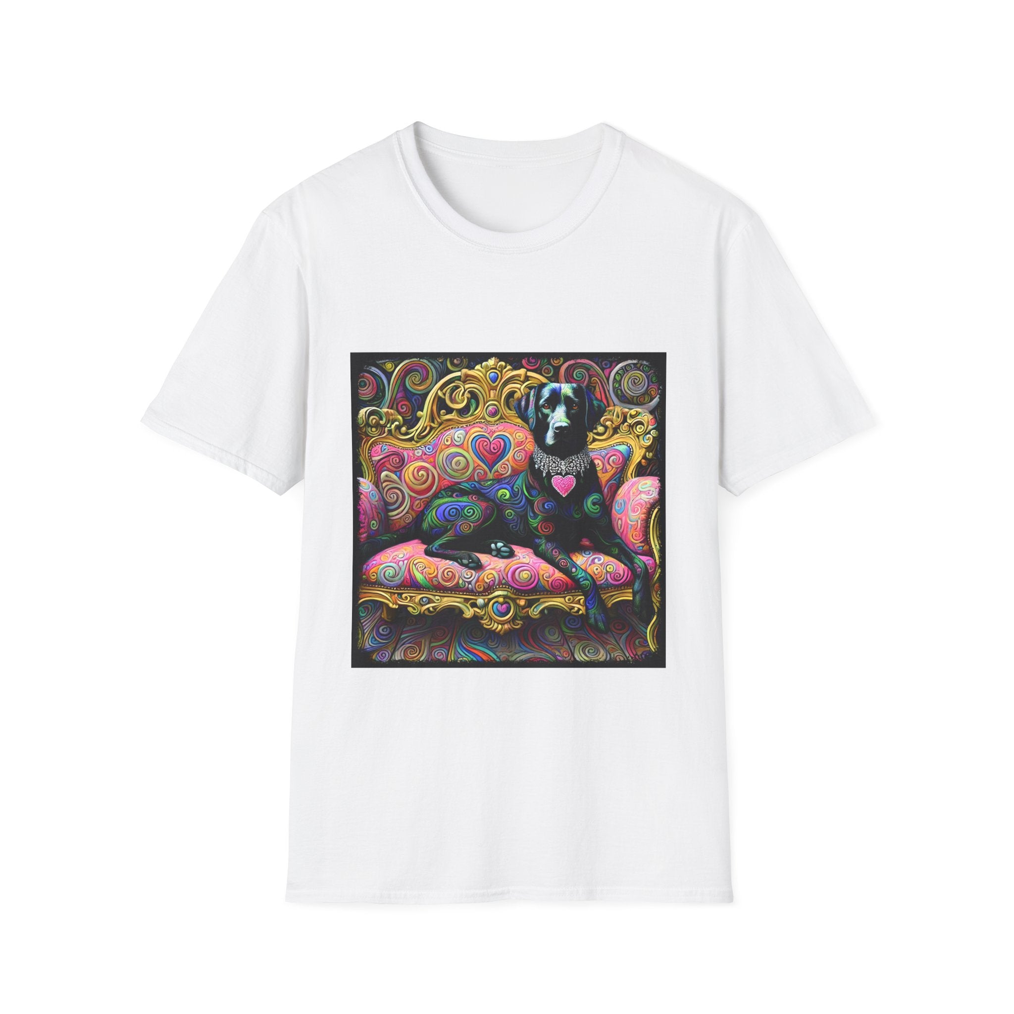 Labrador Retriever Love Swirl | Unisex Dog T-Shirt