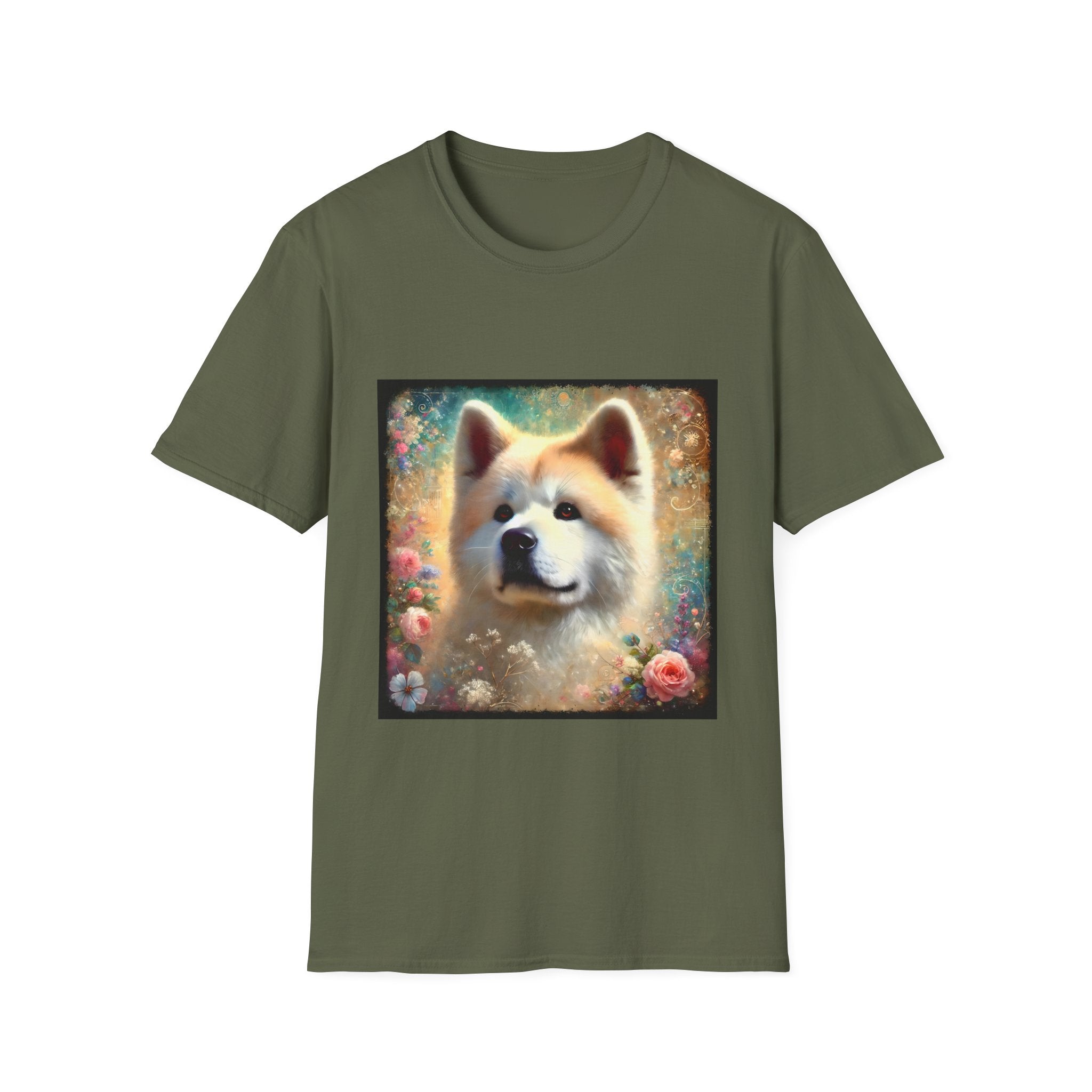 Akita Shirt | Cosmic Garden Dog Lover Tee