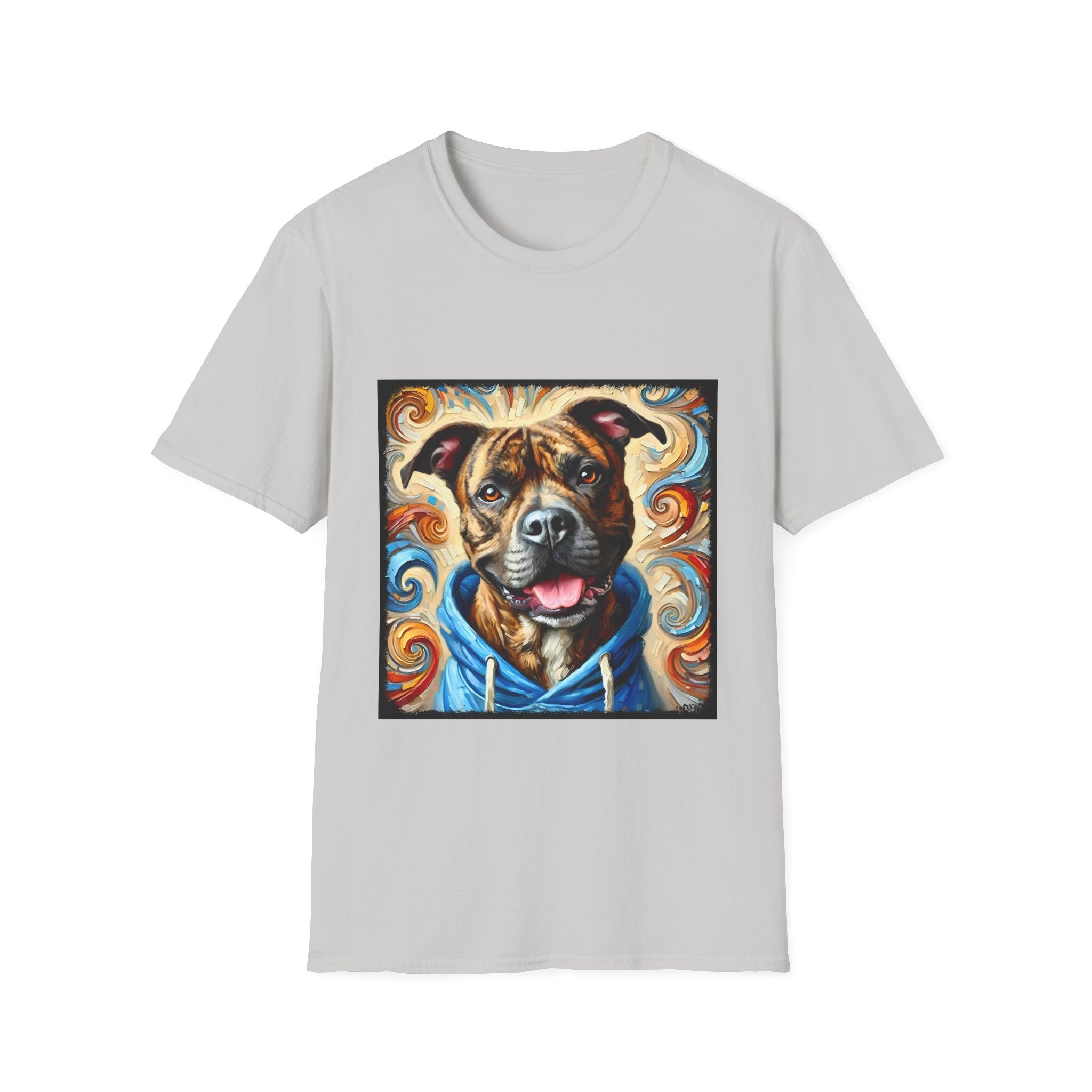 American Pit Bull Terrier Shirt | Brindle Swirl Dog Lover Tee