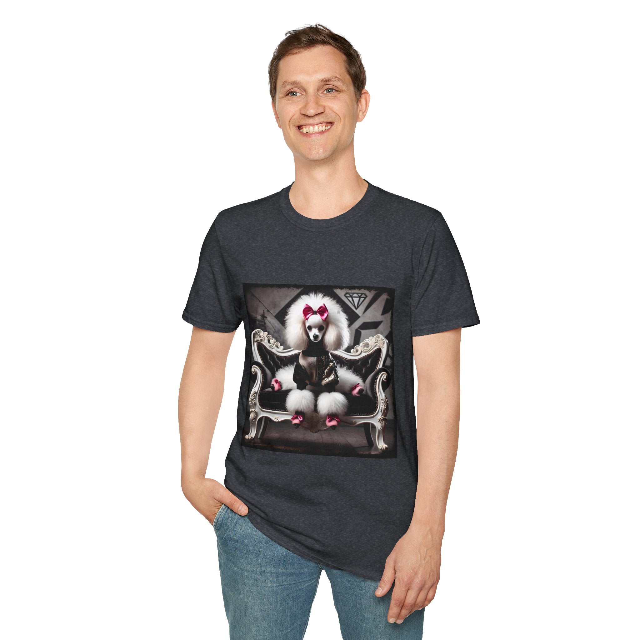 Poodle High Fashion Diva | Unisex Dog T-Shirt