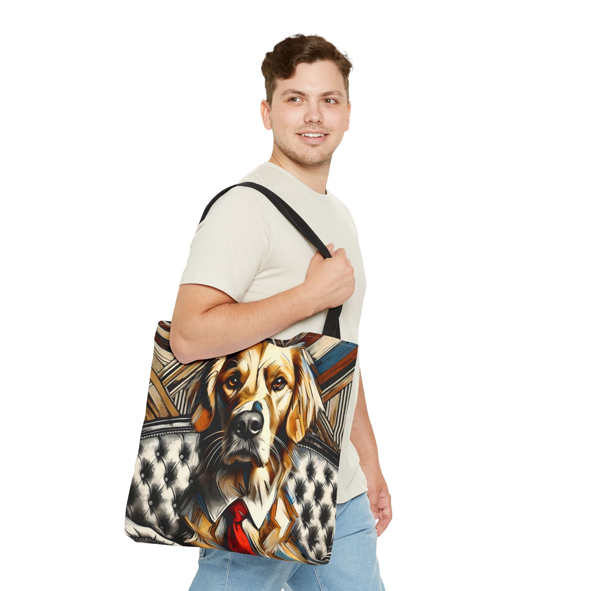Golden Retriever Tote Bag | Perfect Gentleman Dog Lover Gift