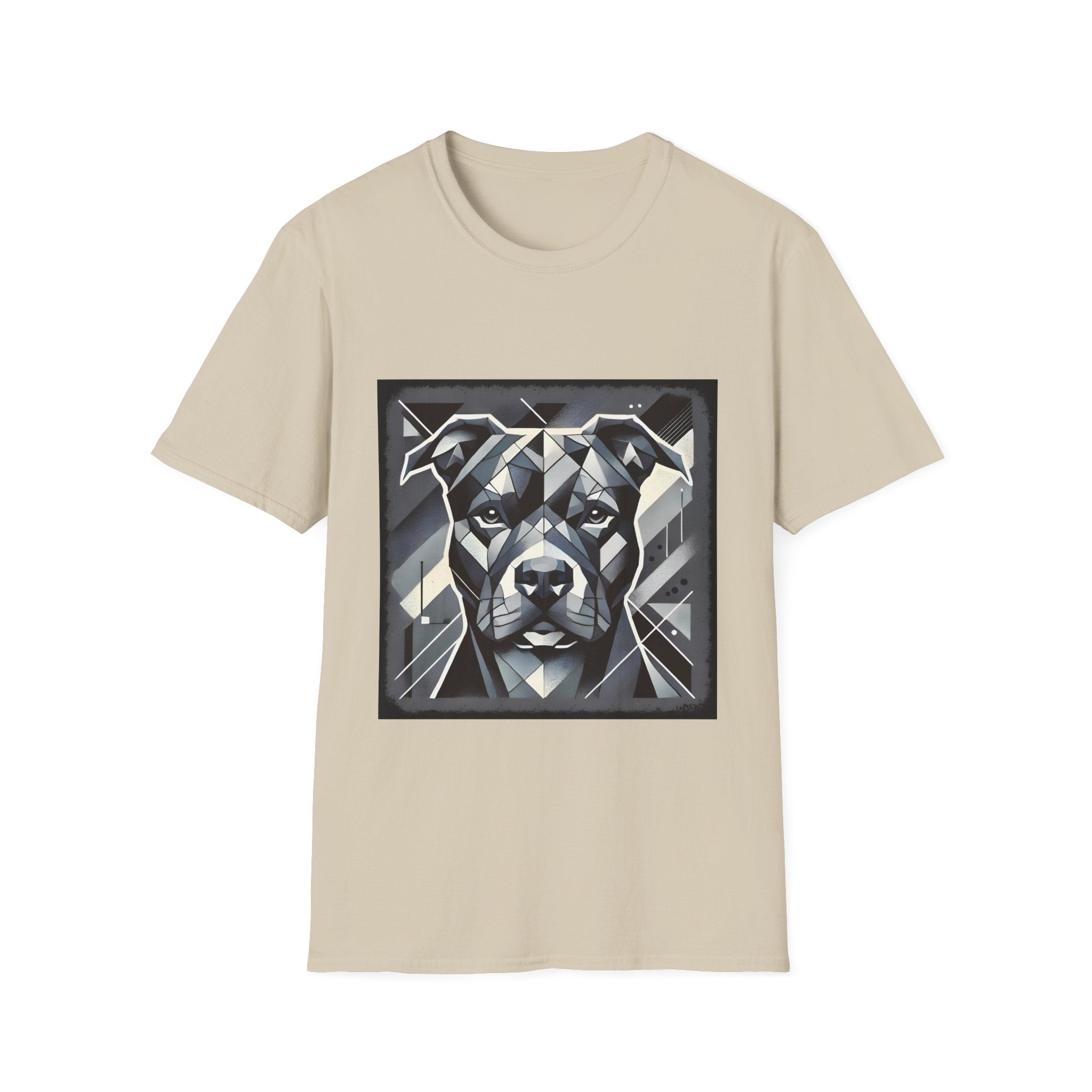 American Pit Bull Terrier Shirt | Geometric Dog Lover Tee